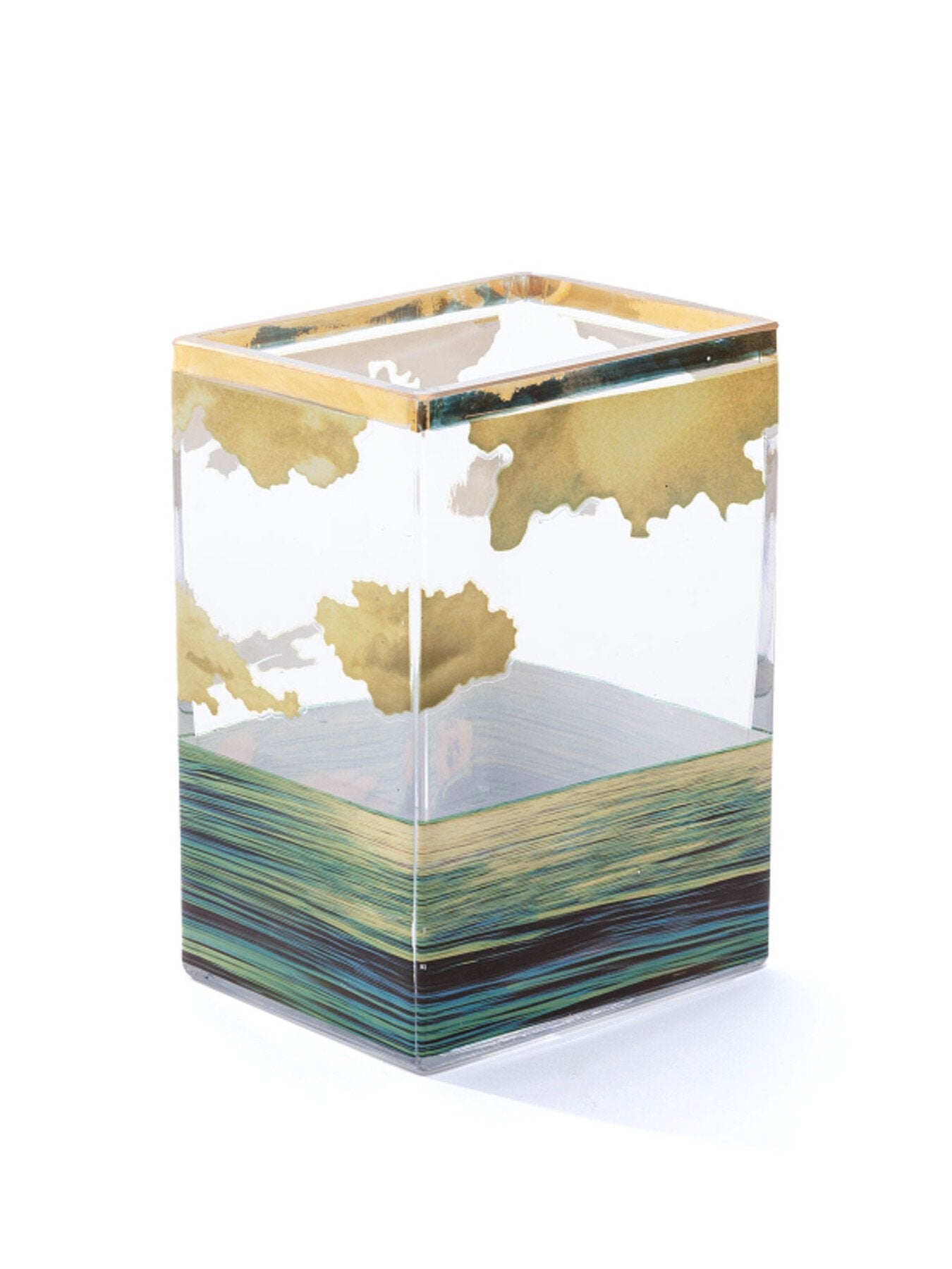 Toiletpaper Glass Vase