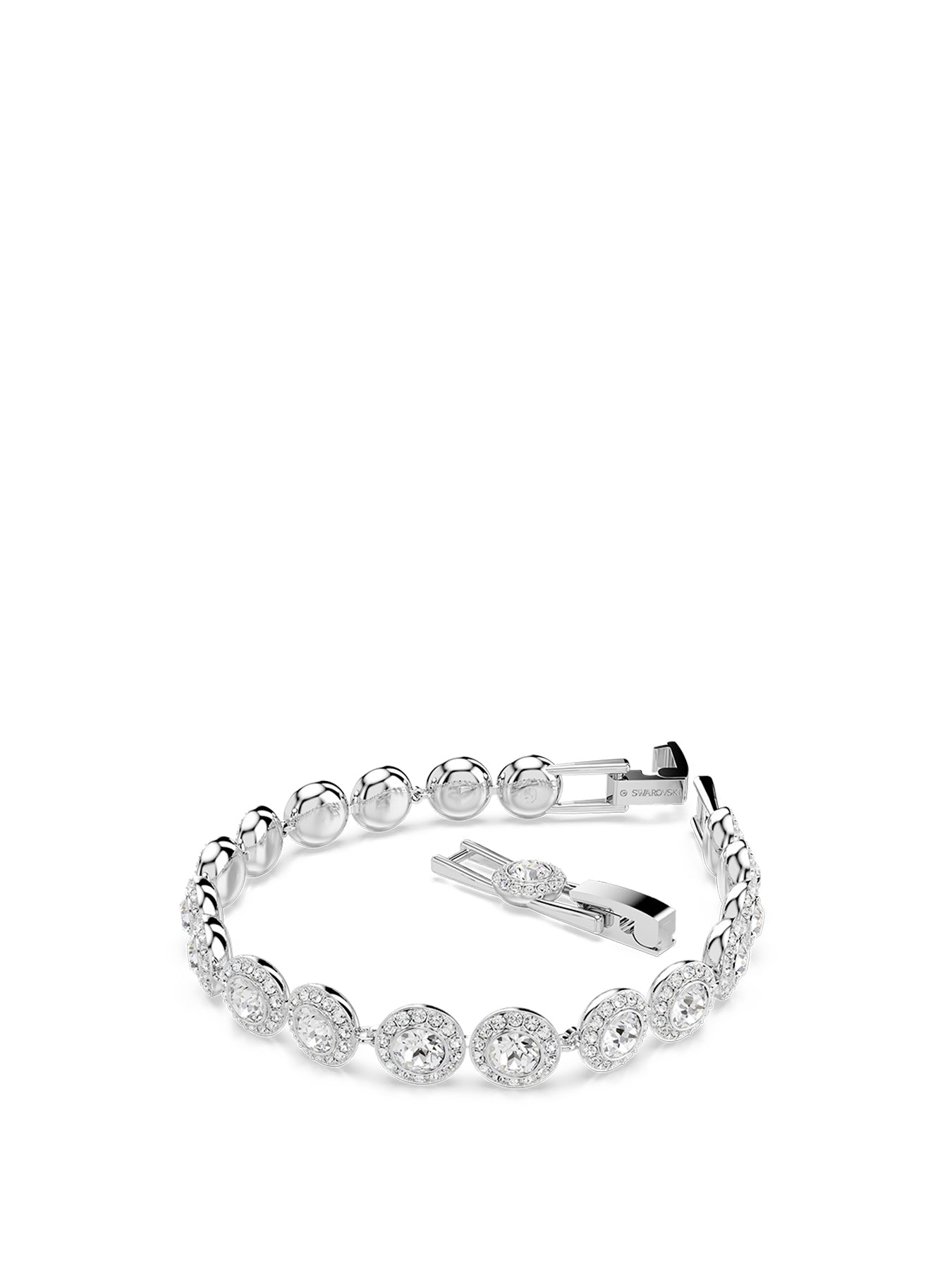 Una Angelic Round Cut Tennis Bracelet