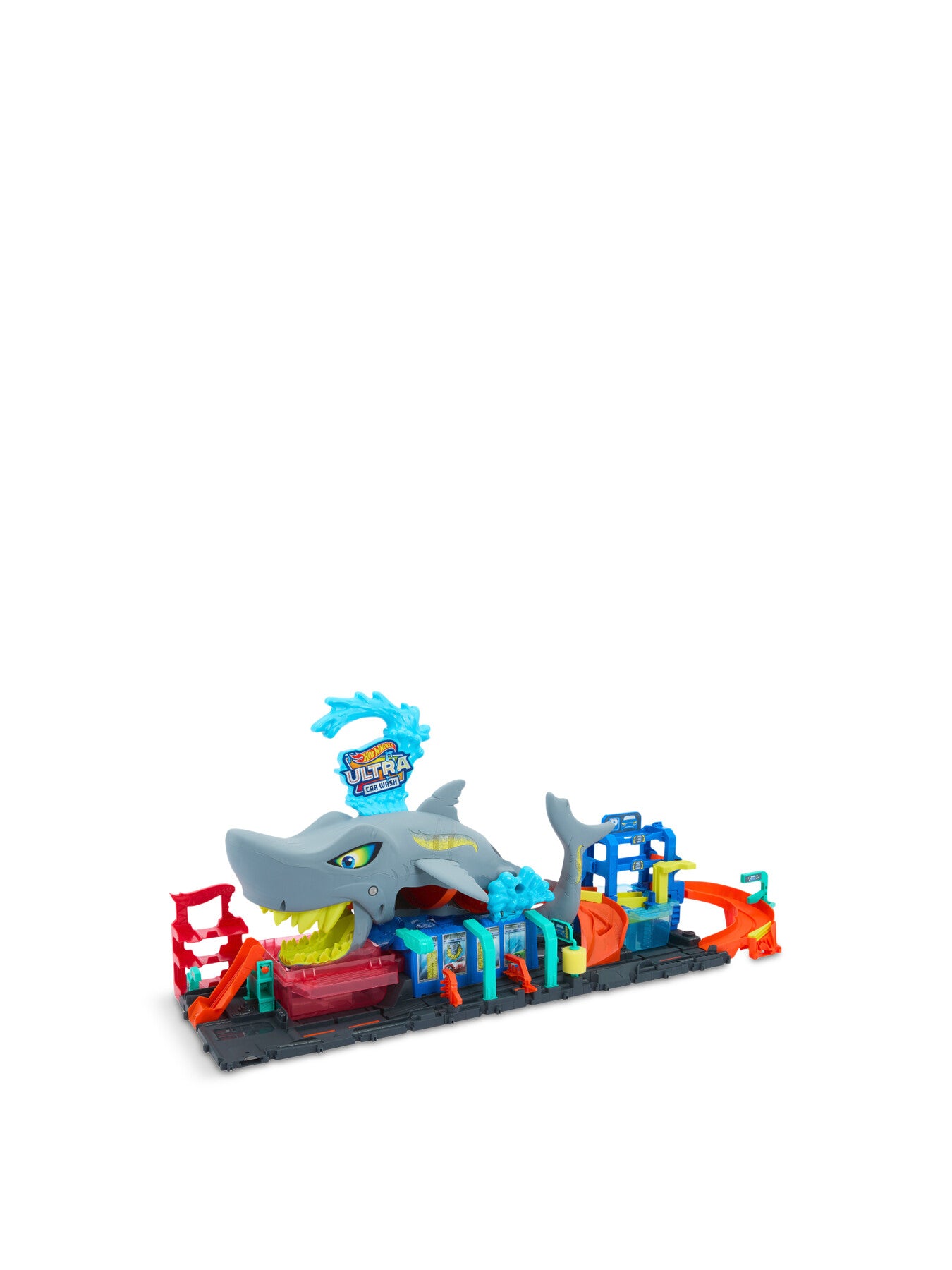 Hot Wheels City Ultra Shark Car Wash