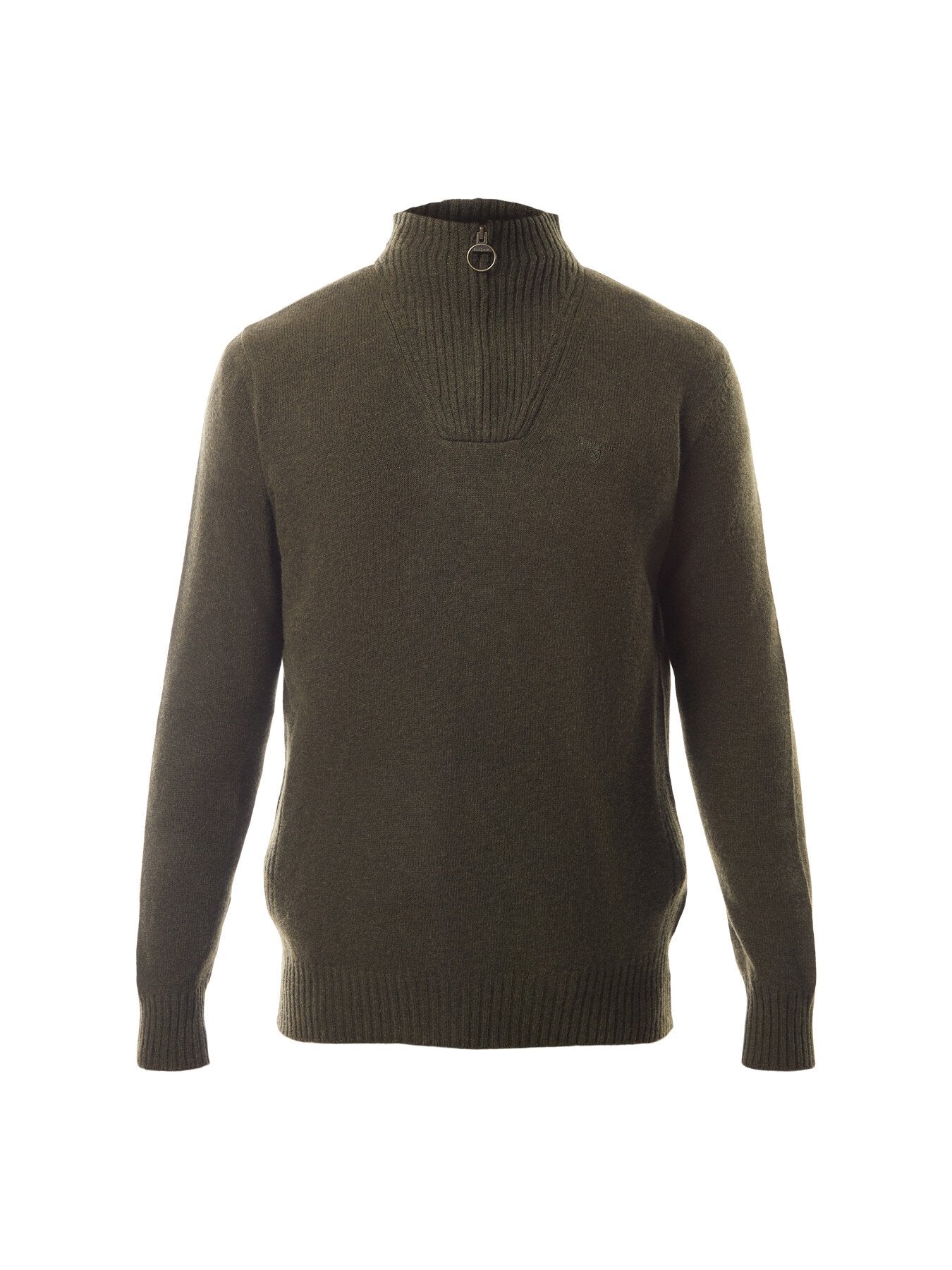 Essential Lambswool Half Zip Knitted Jumper