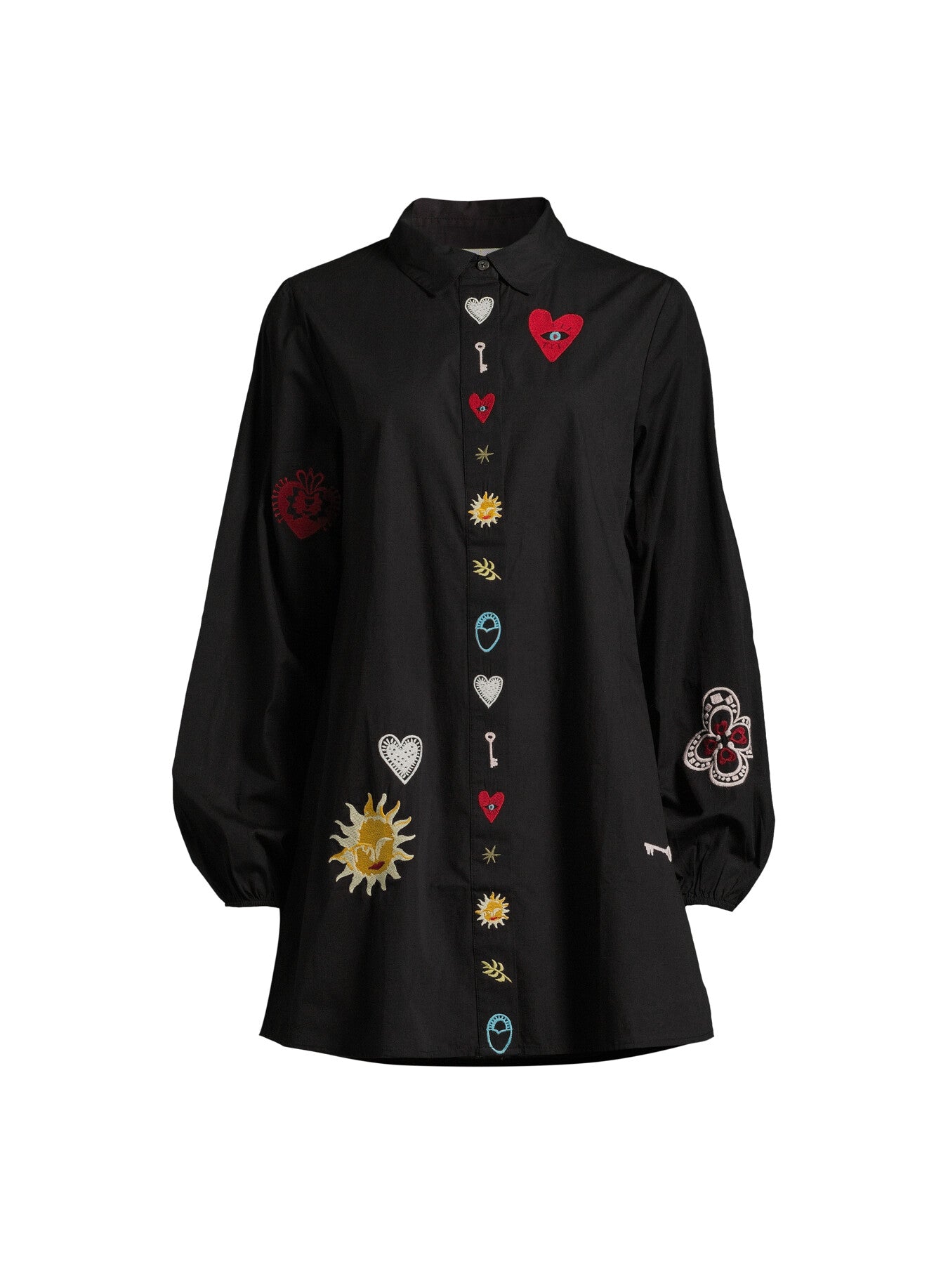 Black Sundazed Romance Austin Dress