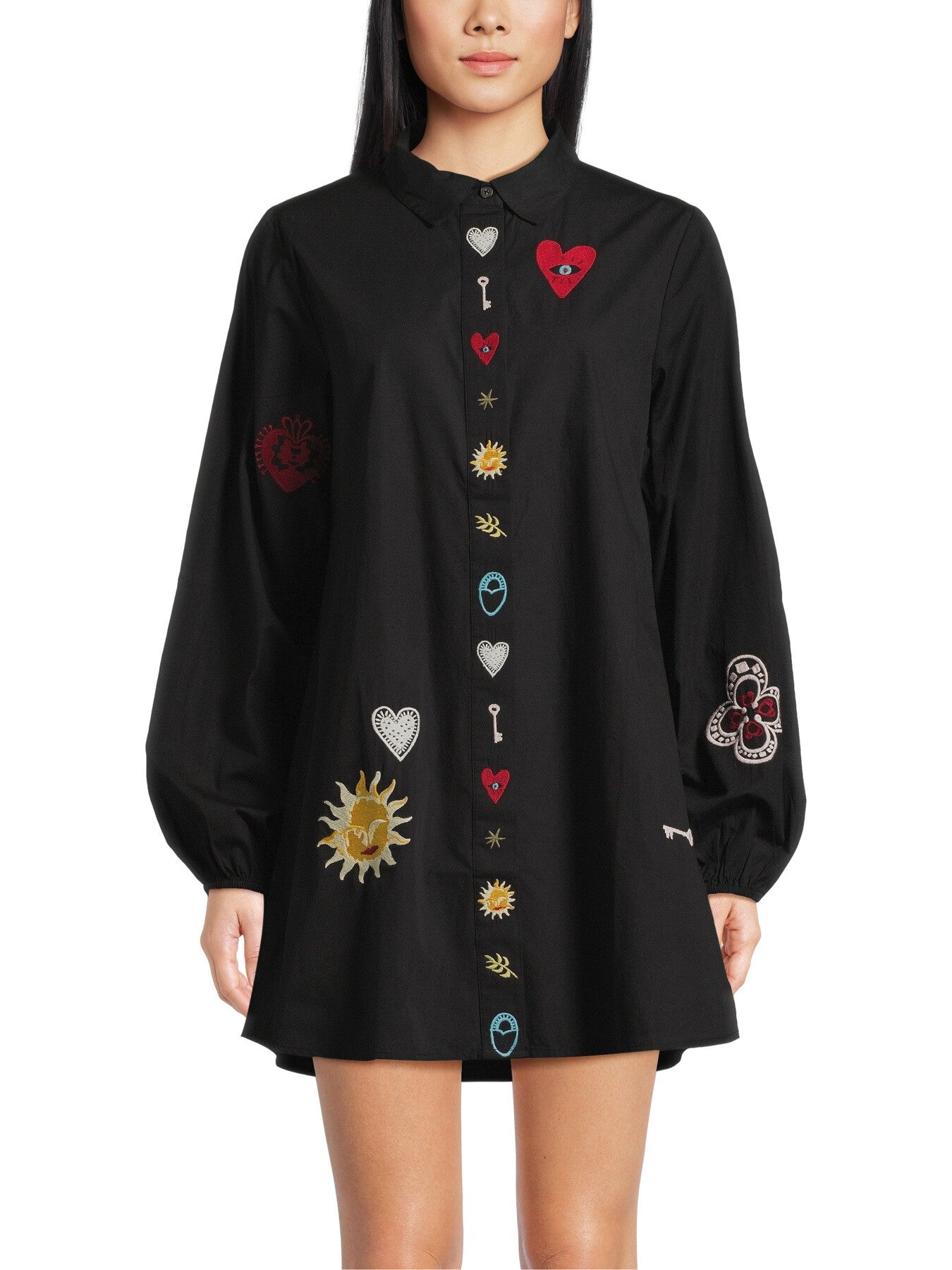 Black Sundazed Romance Austin Dress