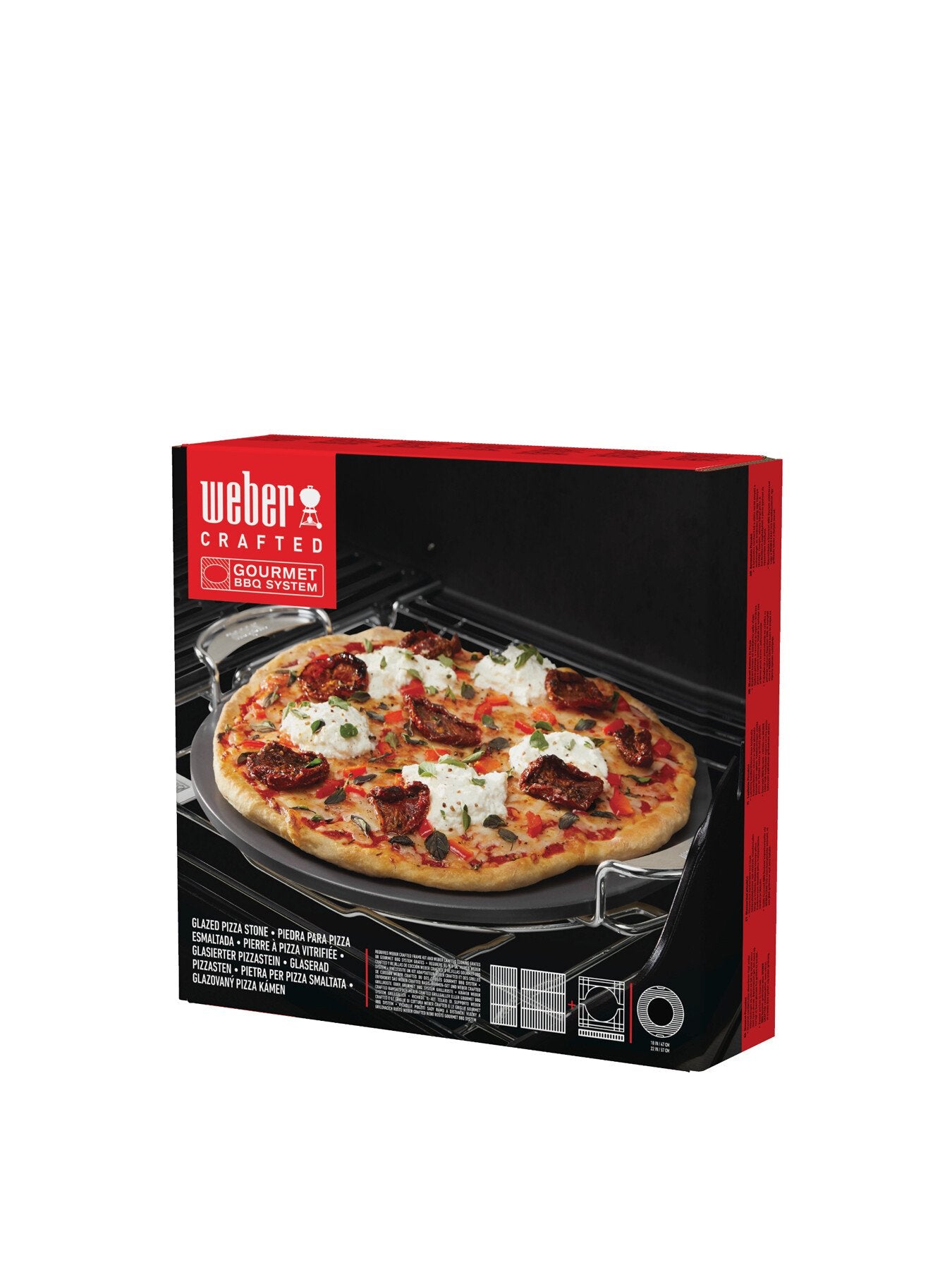 Weber Crafted Glazed Pizza Stone