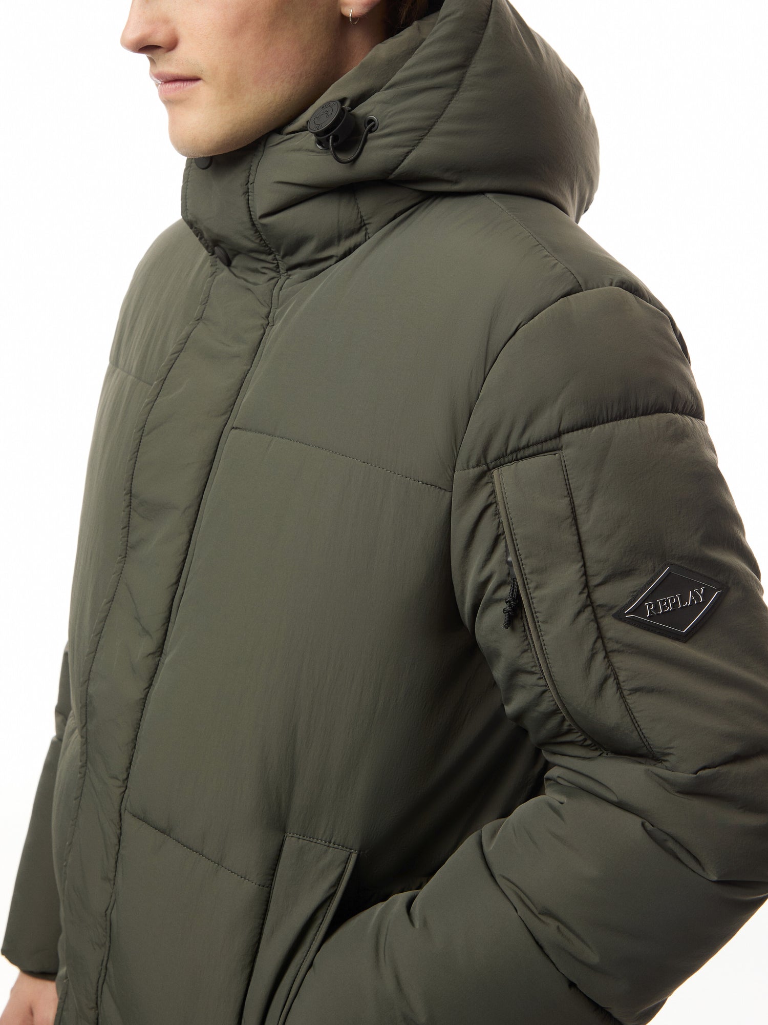 Recycled Nylon Parka Jacket