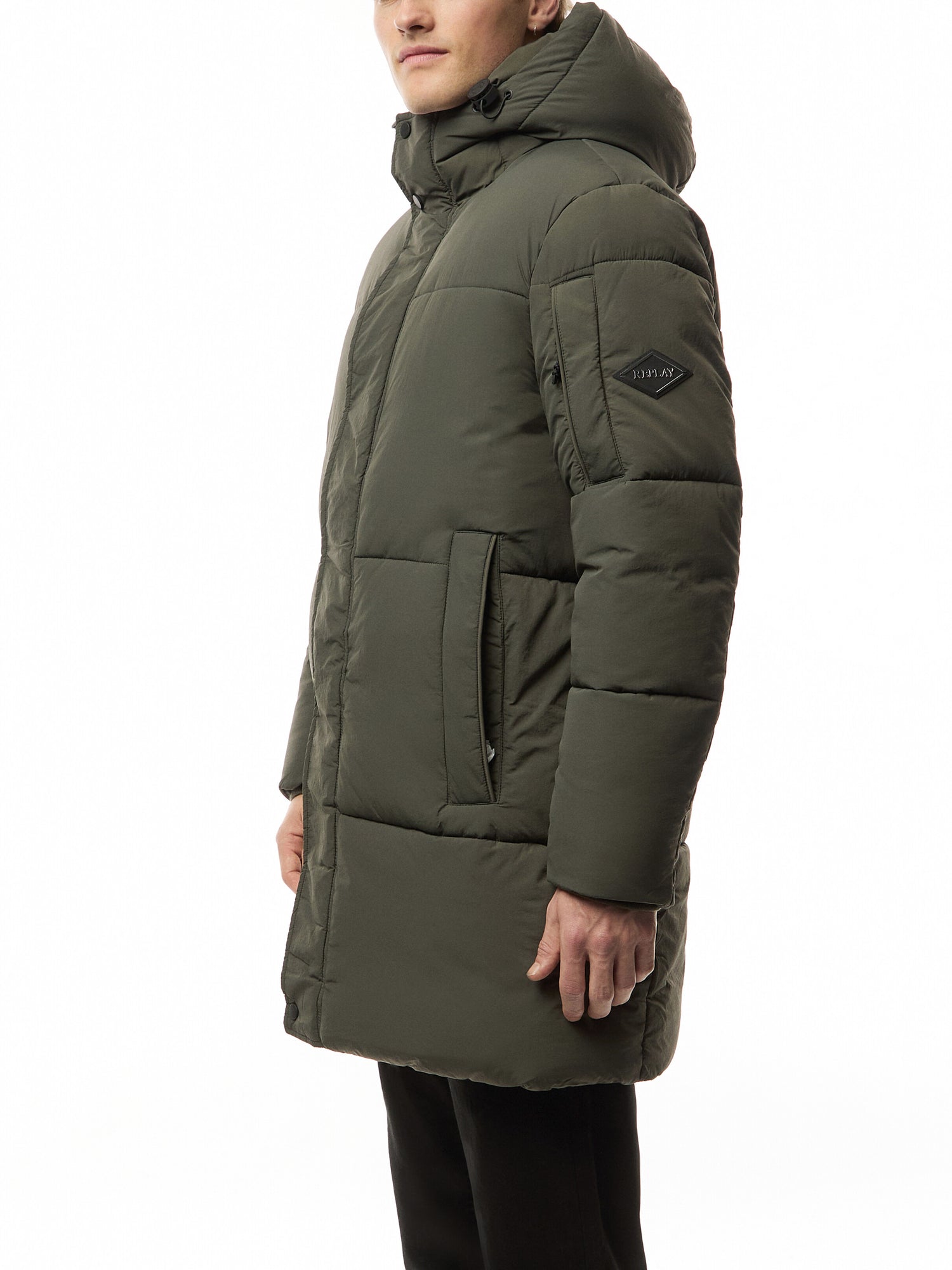 Recycled Nylon Parka Jacket