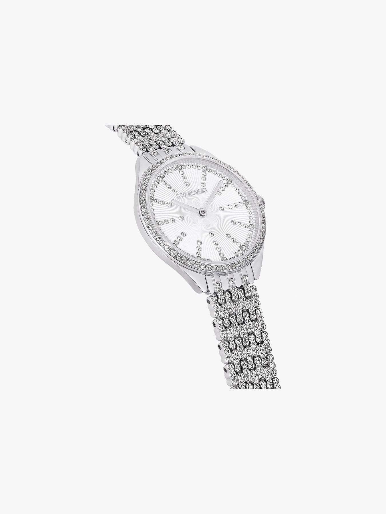 Attract Pave Crystal Bracelet Watch