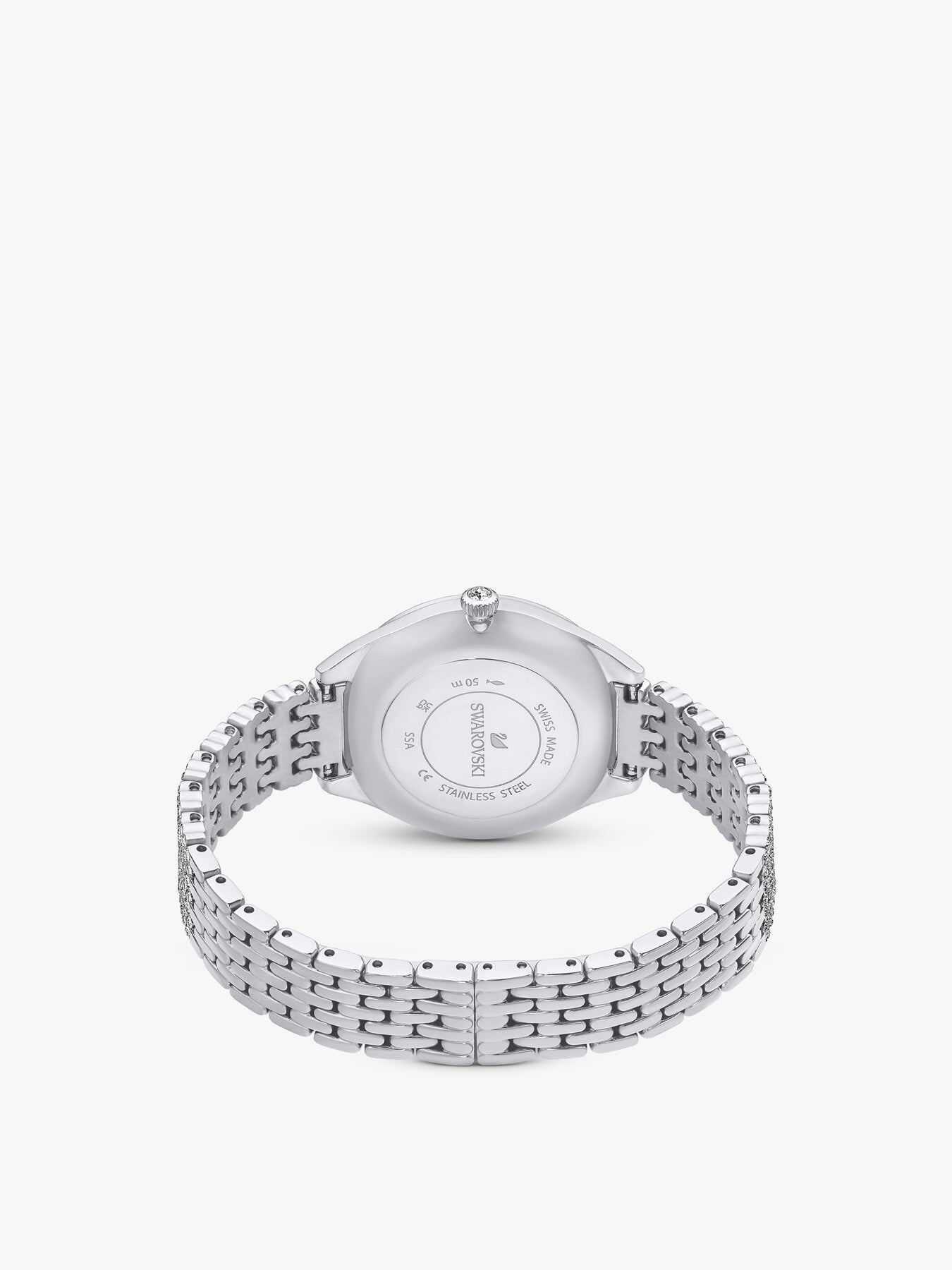 Attract Pave Crystal Bracelet Watch