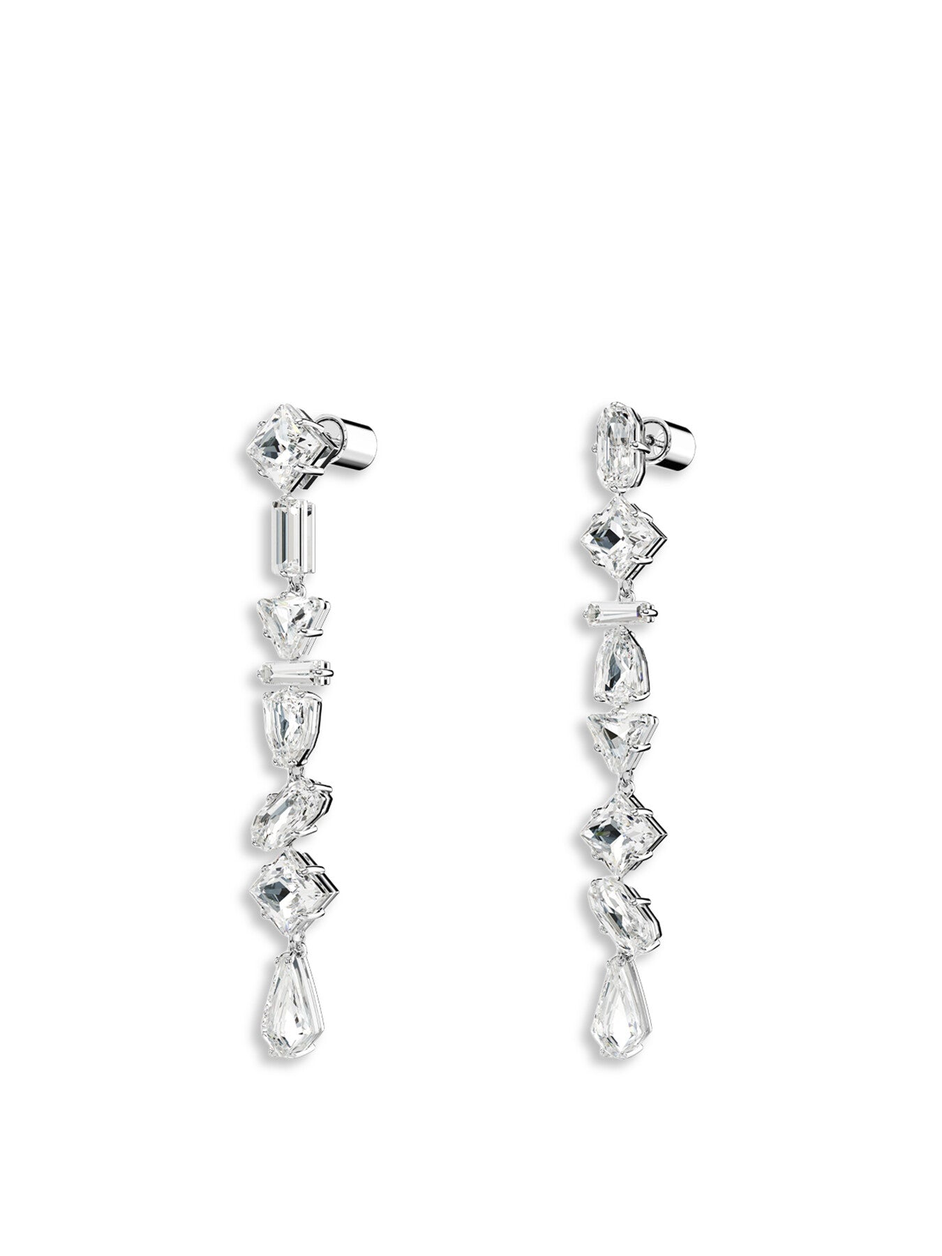 Mesmera Asymmetrical Long Earrings