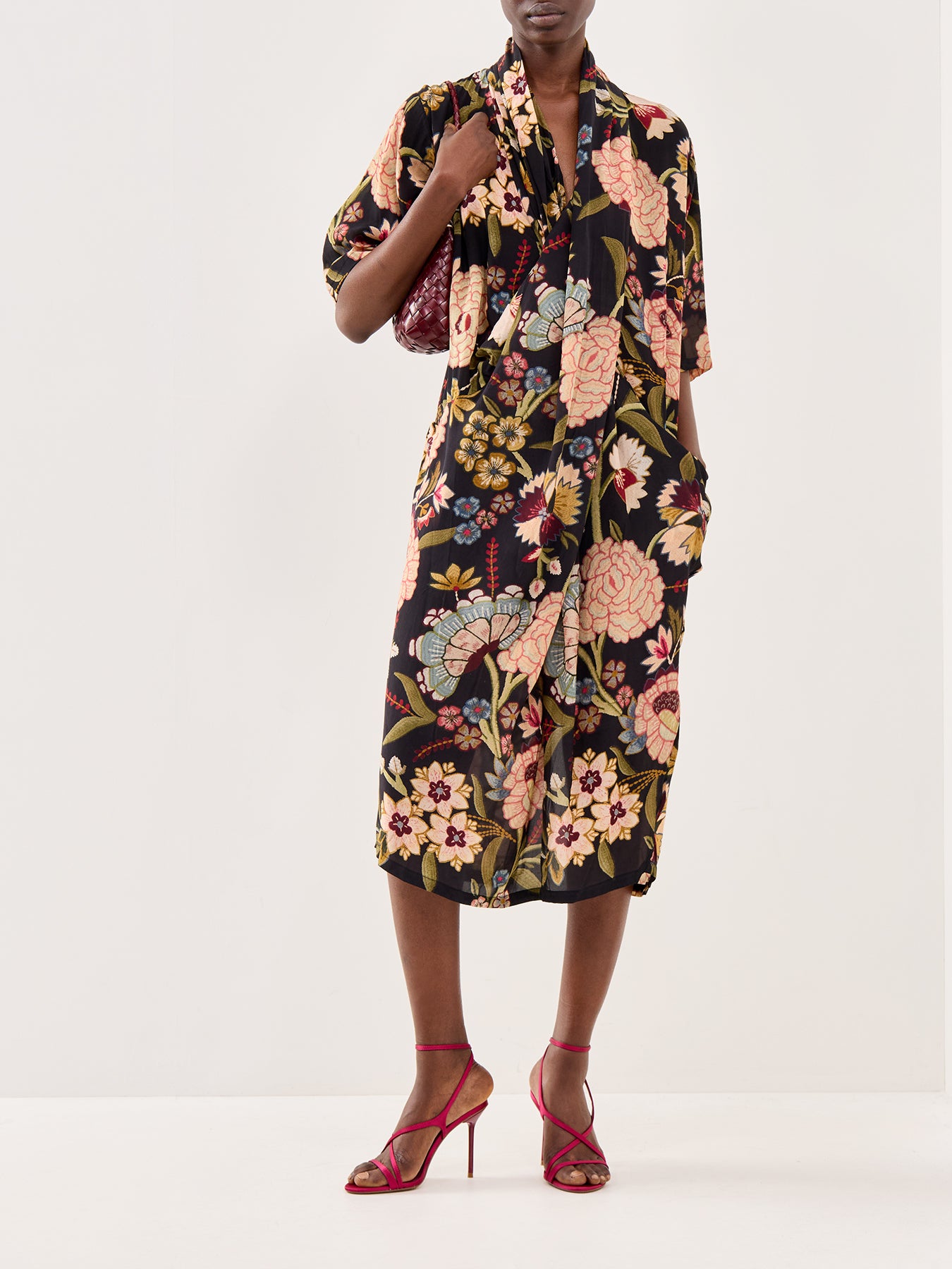 Rachel Dress   Dahlia Black