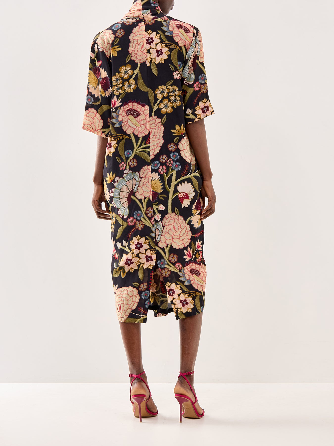 Rachel Dress   Dahlia Black