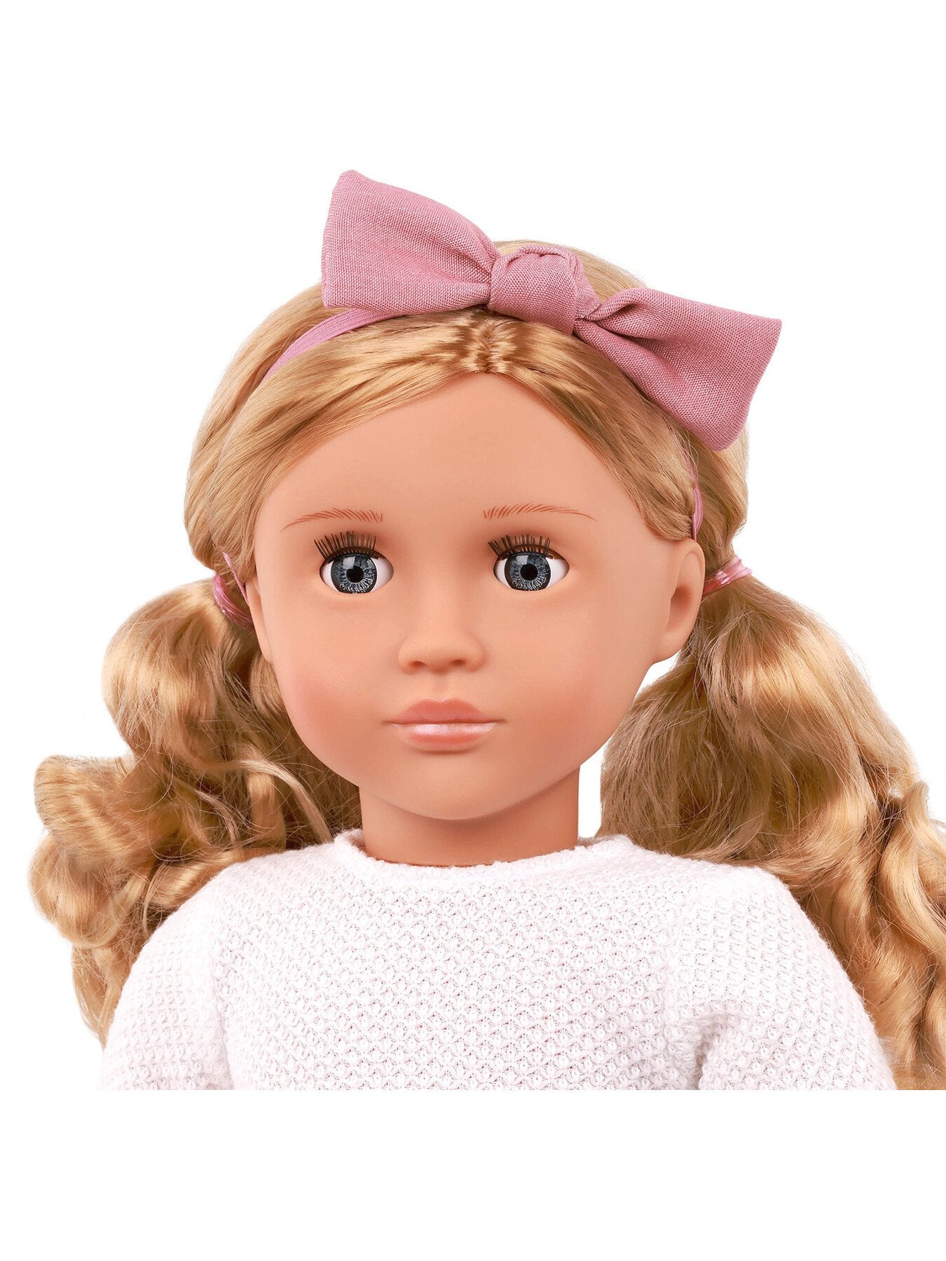 Doll with Pink Frilly Skirt Outfit Effie