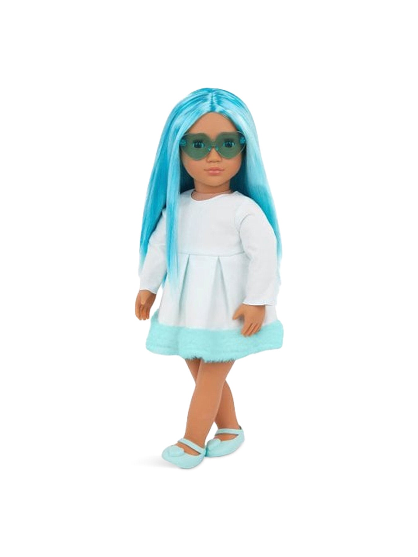 Doll with Multi Coloured Hair Capri