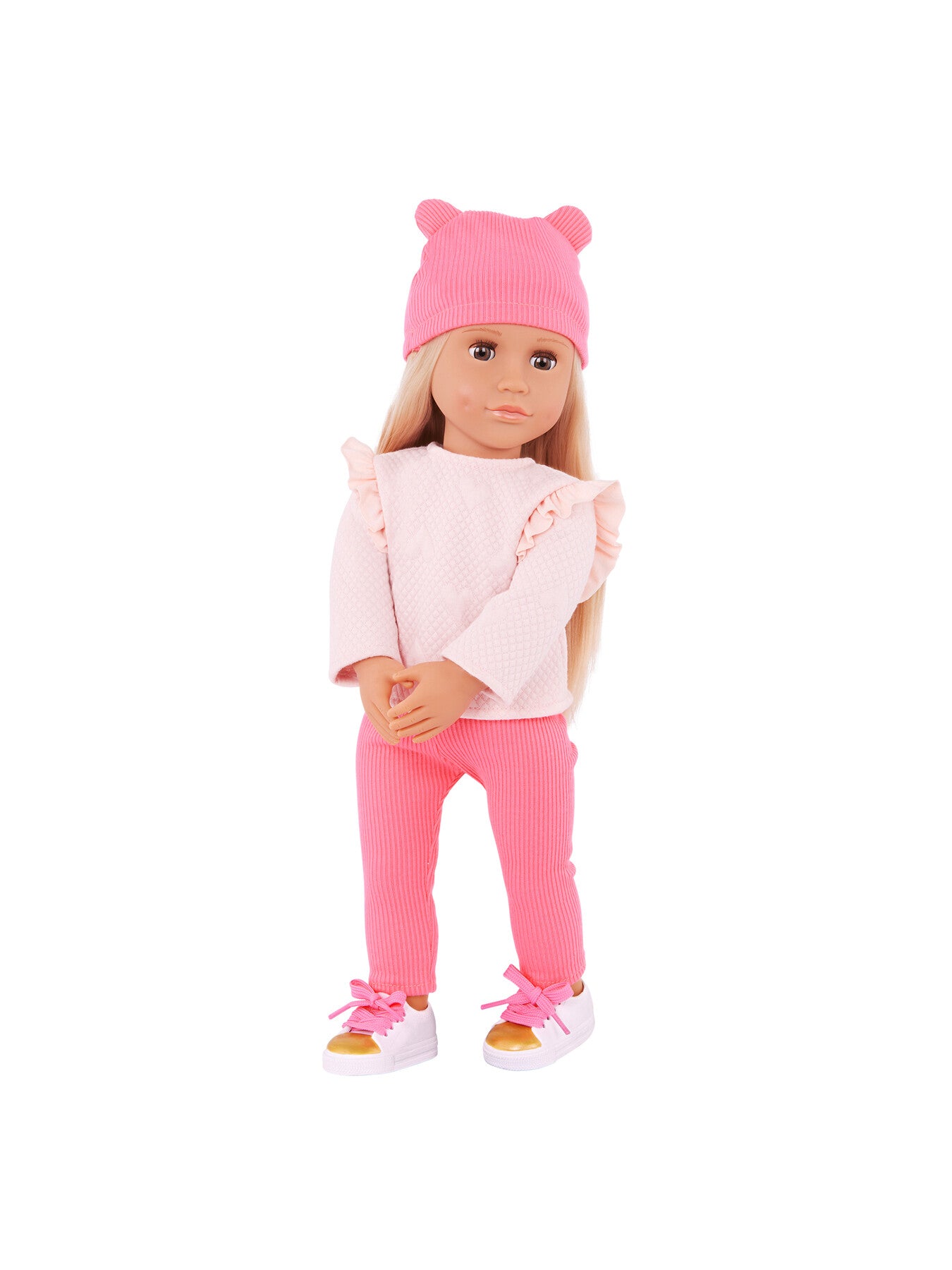 Doll with Sweatsuit Beanie Hat Joyce