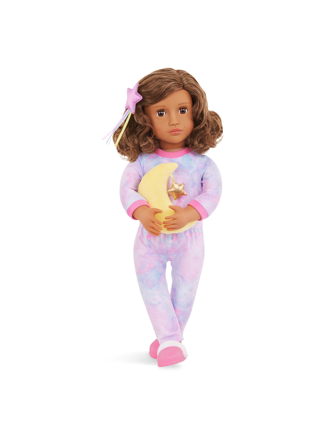 Deluxe Pyjama Doll with Book Luna