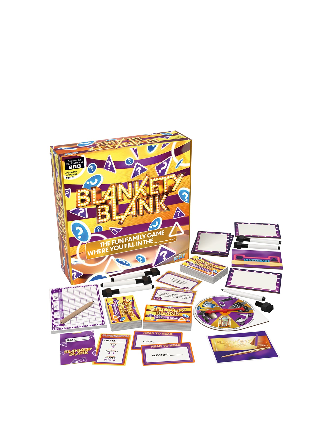 Blankety Blank Board Game