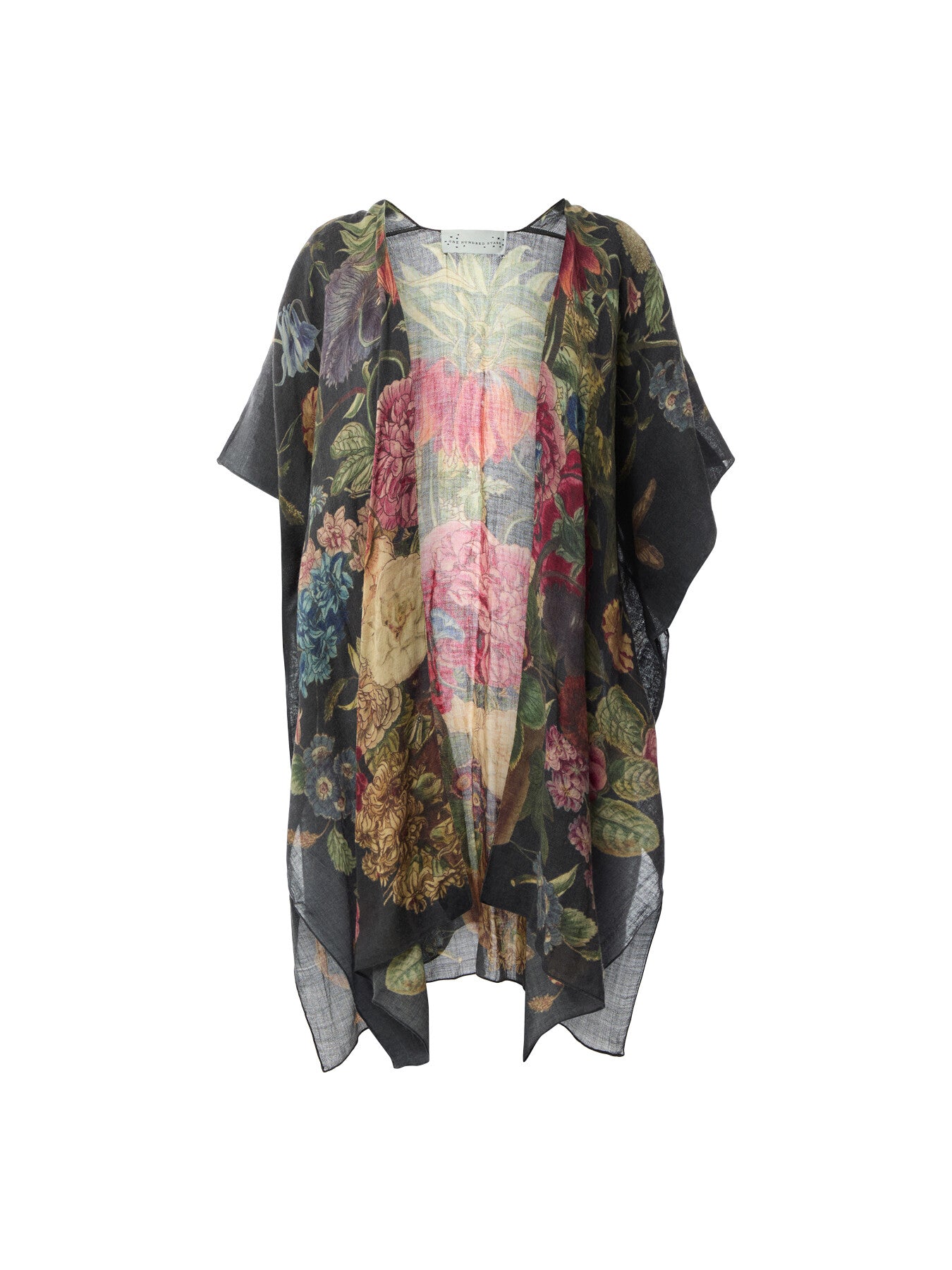 Primula Black Wool Throwover