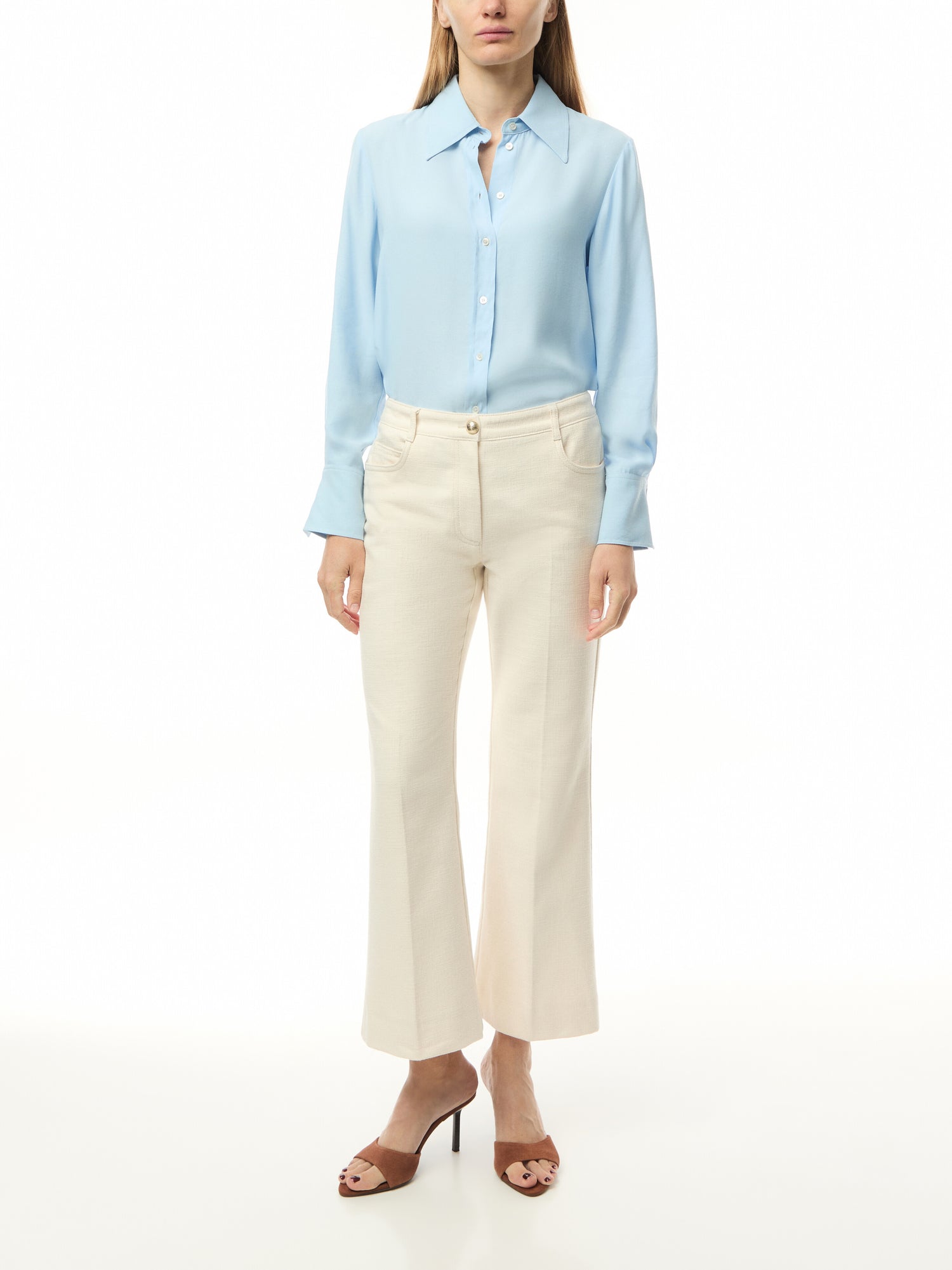 Modane Kick Flare Trousers