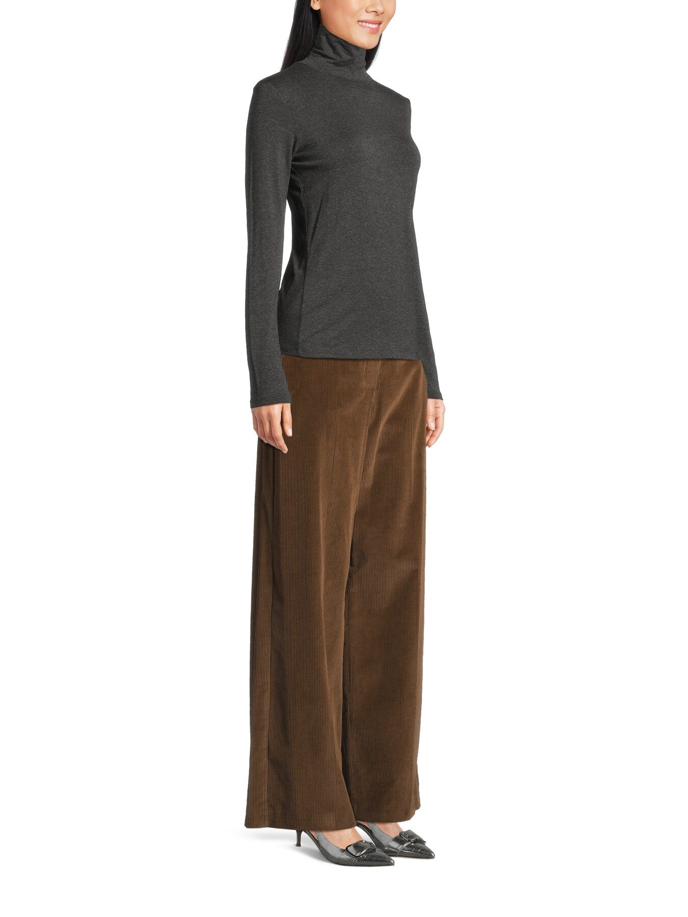 Multif Viscose Rollneck Top