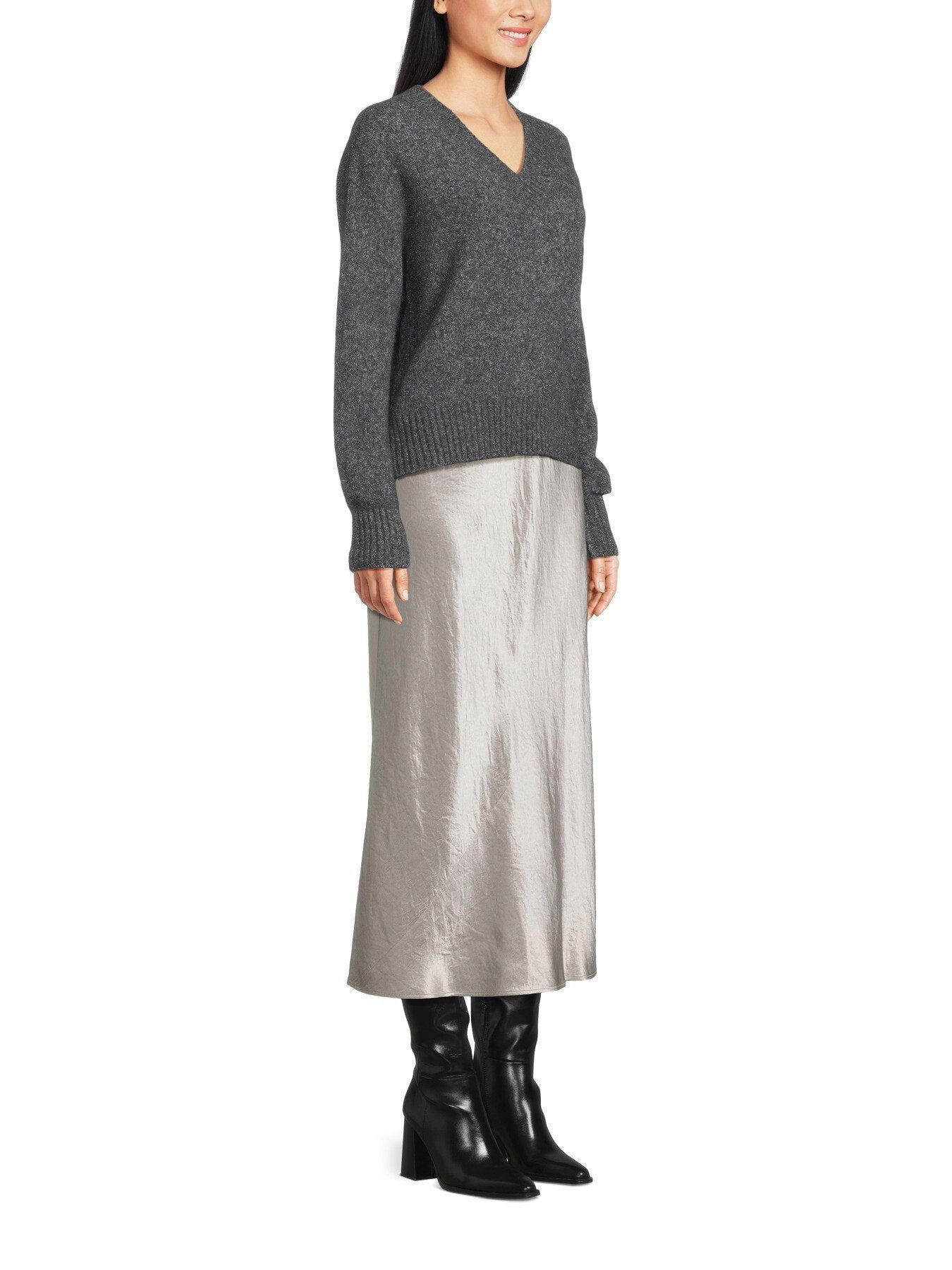 Visita Alpaca V Neck Jumper