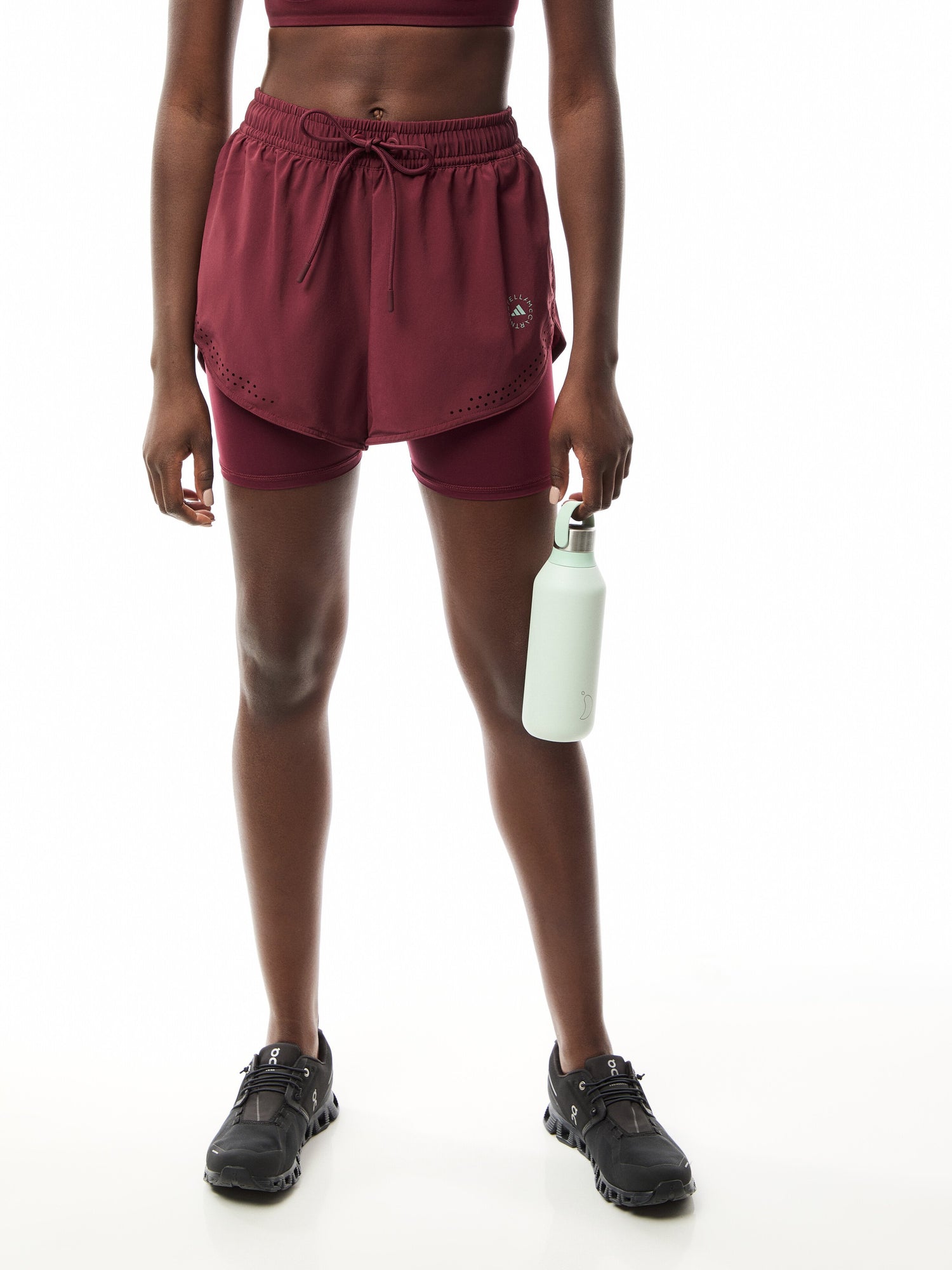 TruePurpose 2-in-1 Training Shorts Red