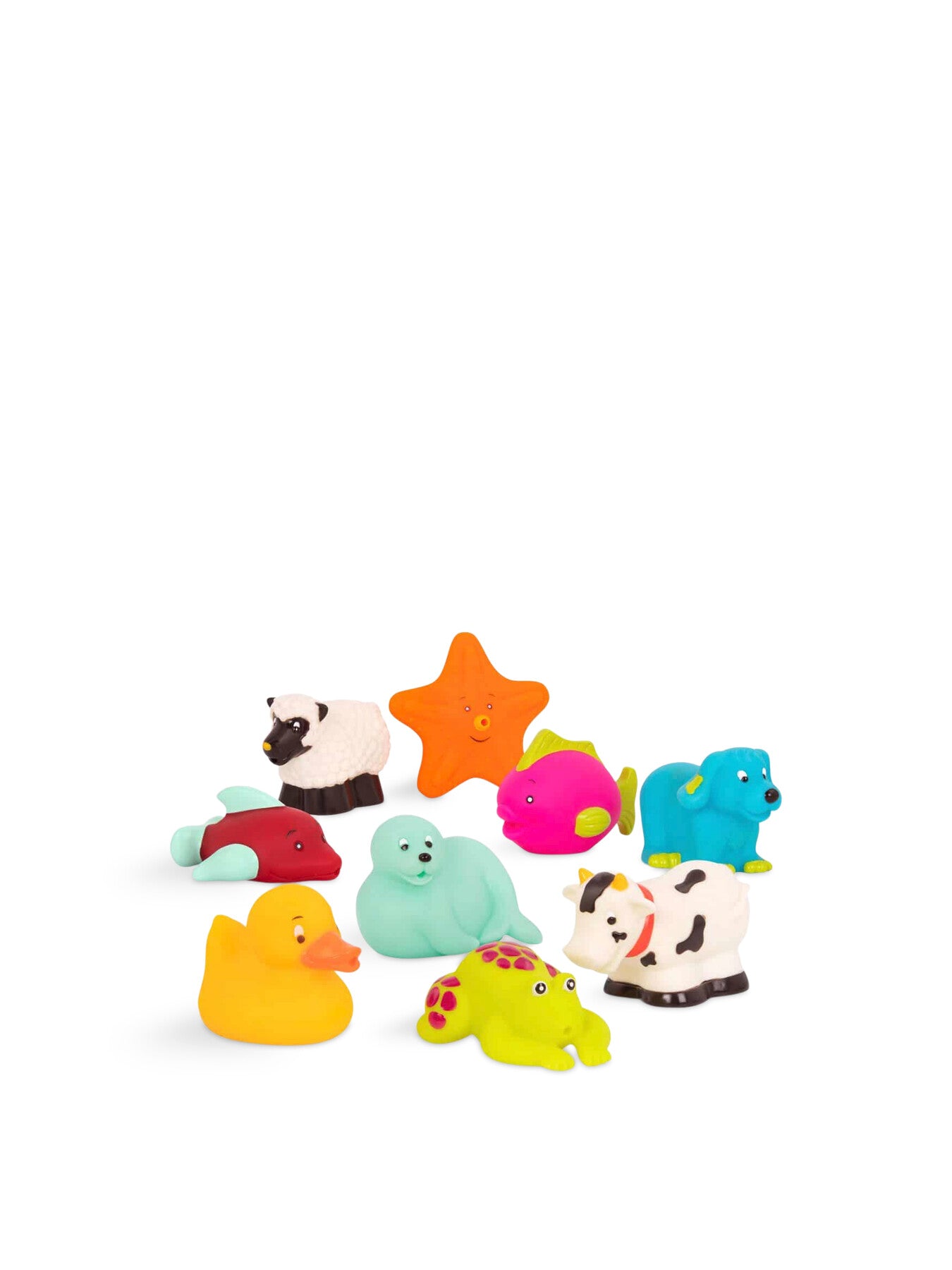 Bath Buddies - Cow Starfish and more