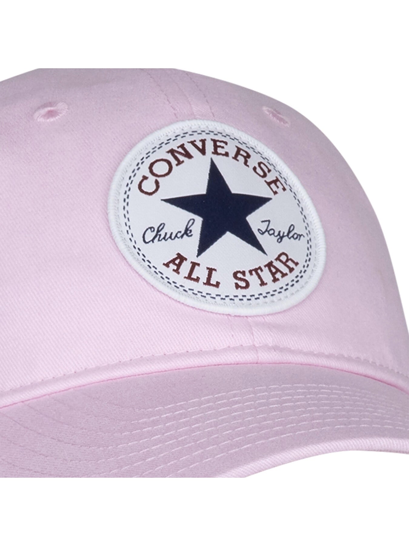 Chuck Patch Curve Brim Hat Pink