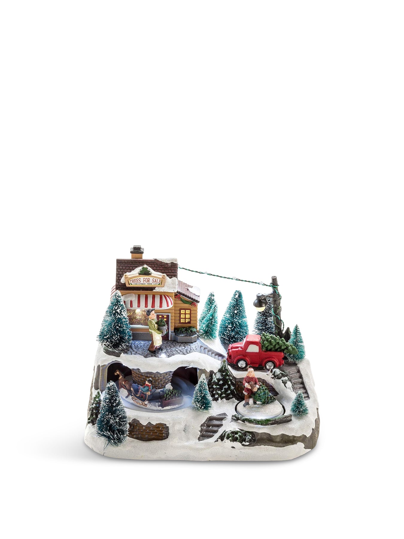 Mechanical Christmas Shop Scene