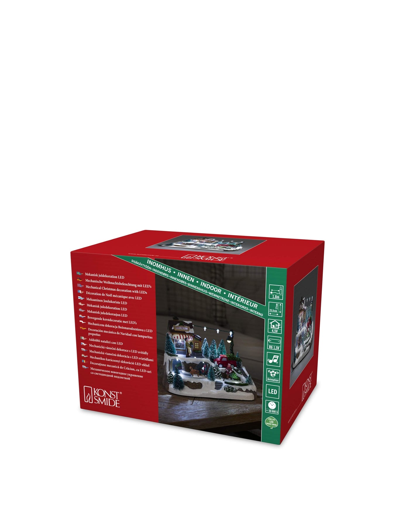 Mechanical Christmas Shop Scene