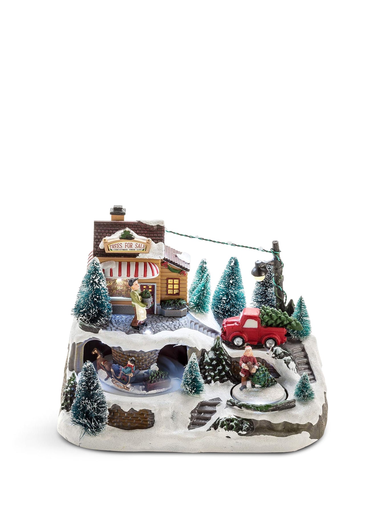 Mechanical Christmas Shop Scene