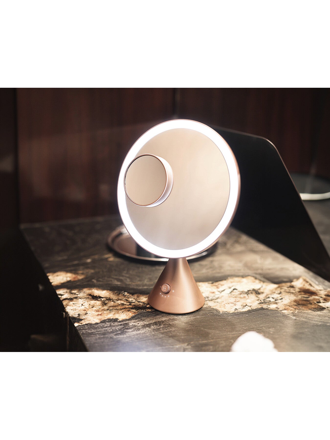 Beautifect Glow Mirror Gold