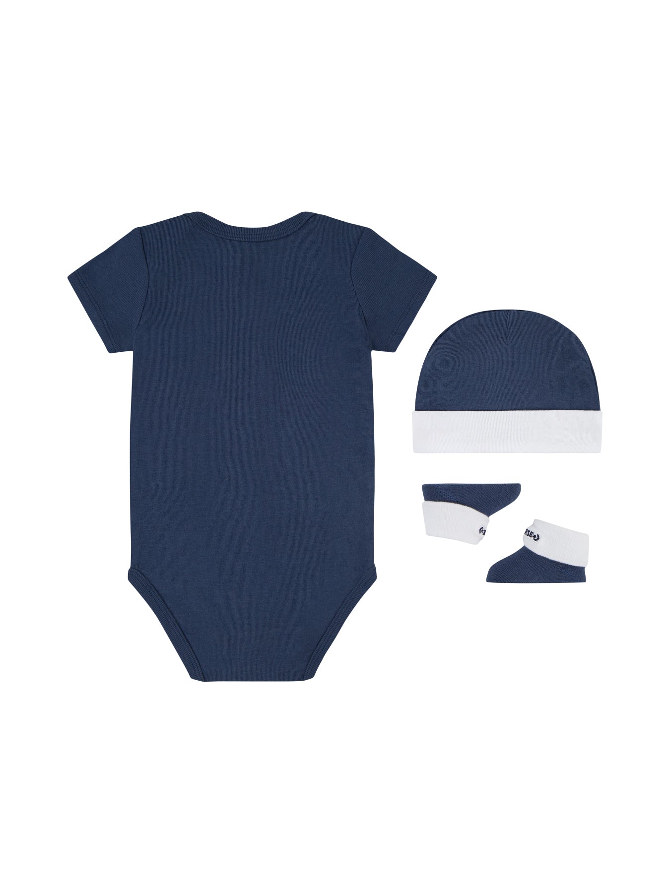 Baby Romper, Bonnet and Booties Set