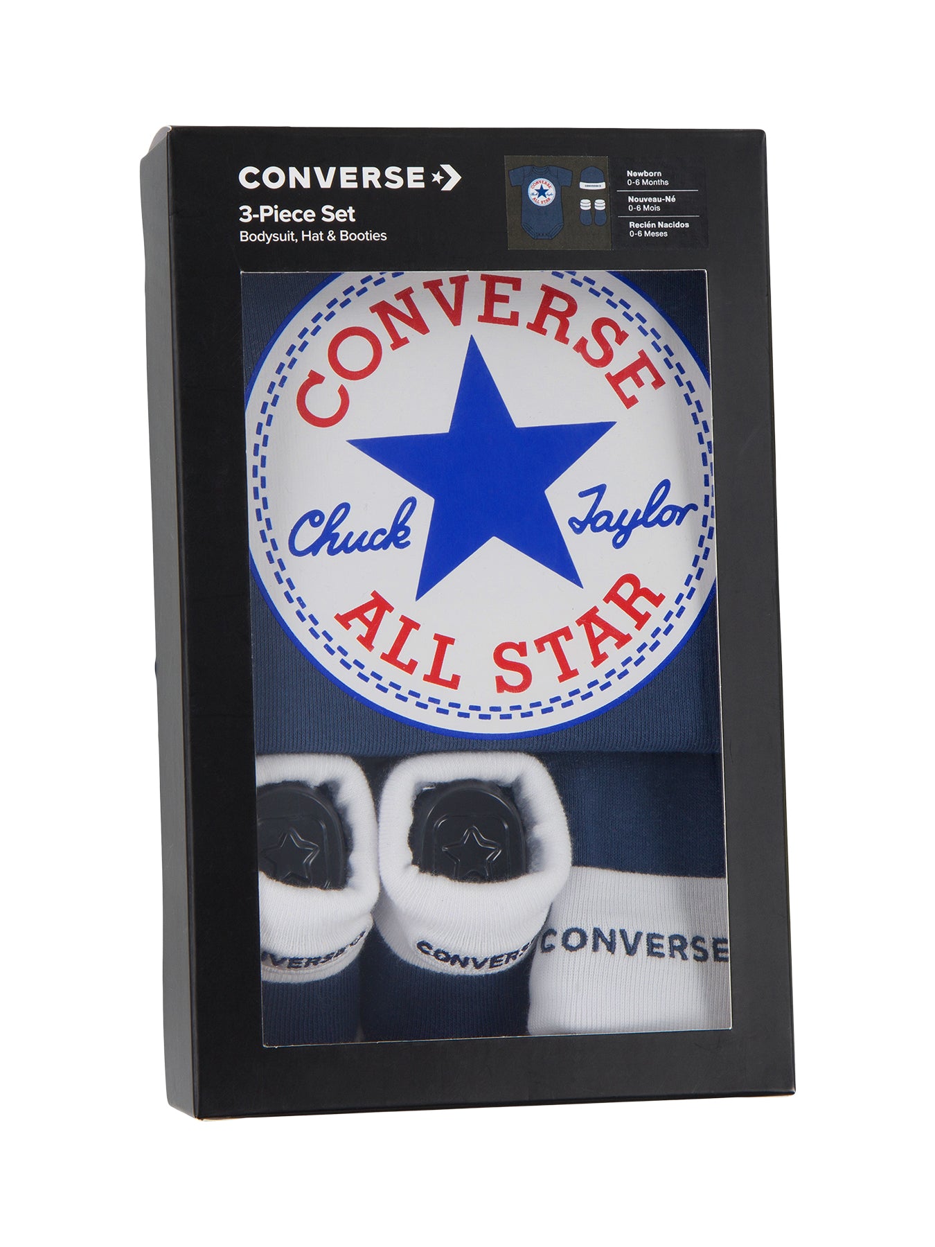 Baby Romper, Bonnet and Booties Set