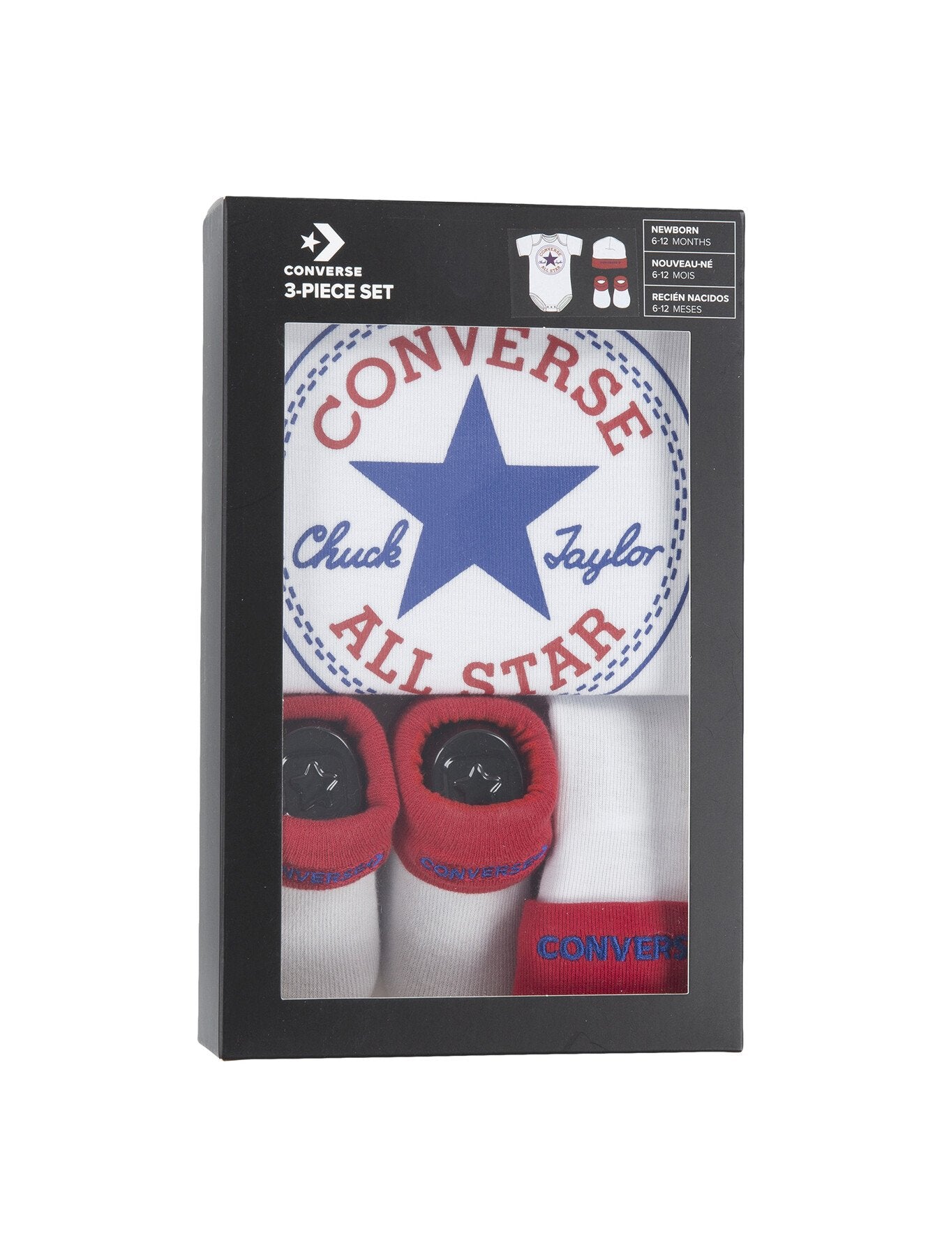 Baby Romper, Bonnet and Booties Set