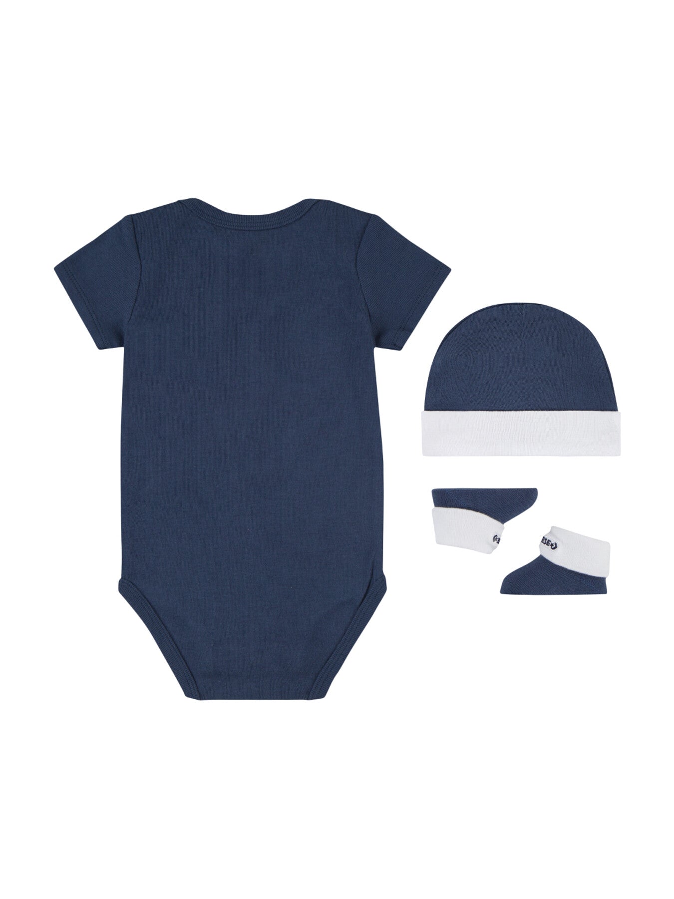 Baby Romper, Bonnet and Booties Set