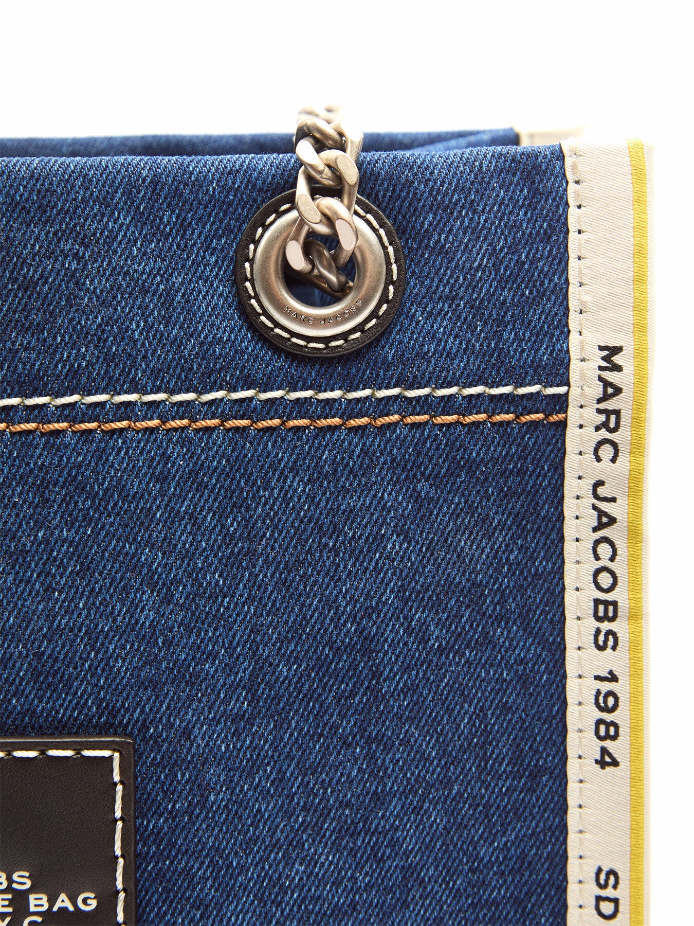 The Denim Chain Small Tote Bag