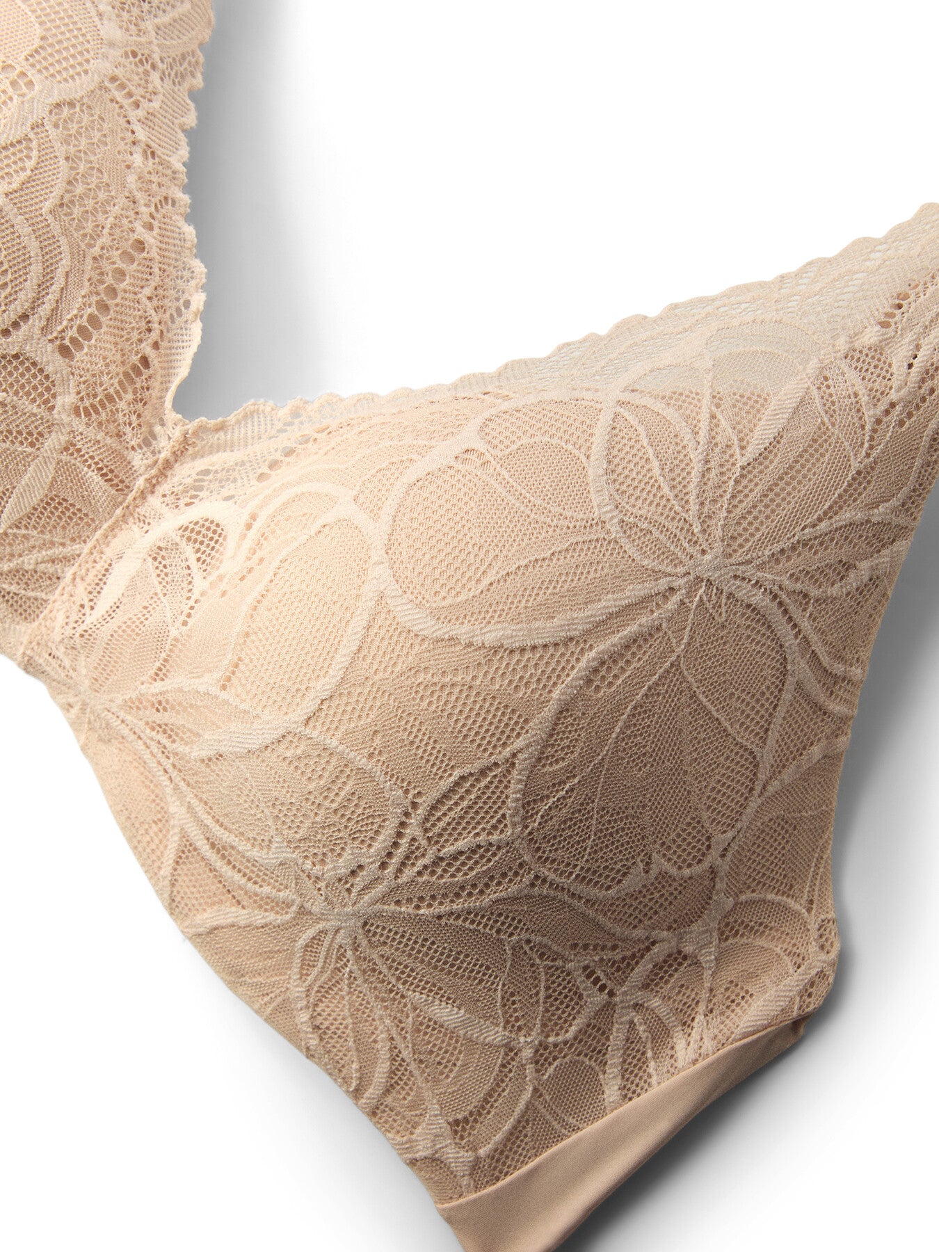 Body MakeUp Illusion Lace Wired Padded Bra