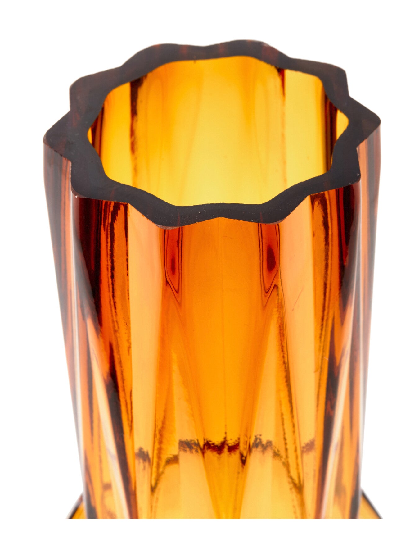 Glass Folds Vase - L