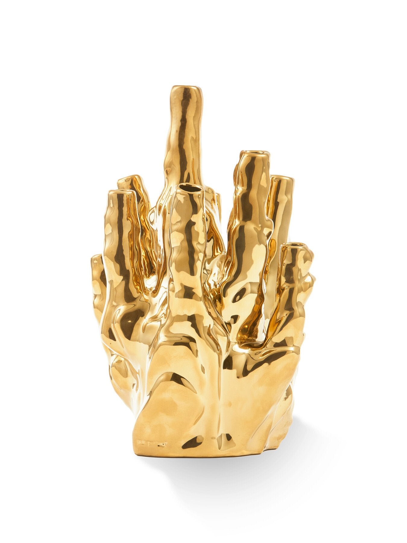 Coral Vase 10-tulips