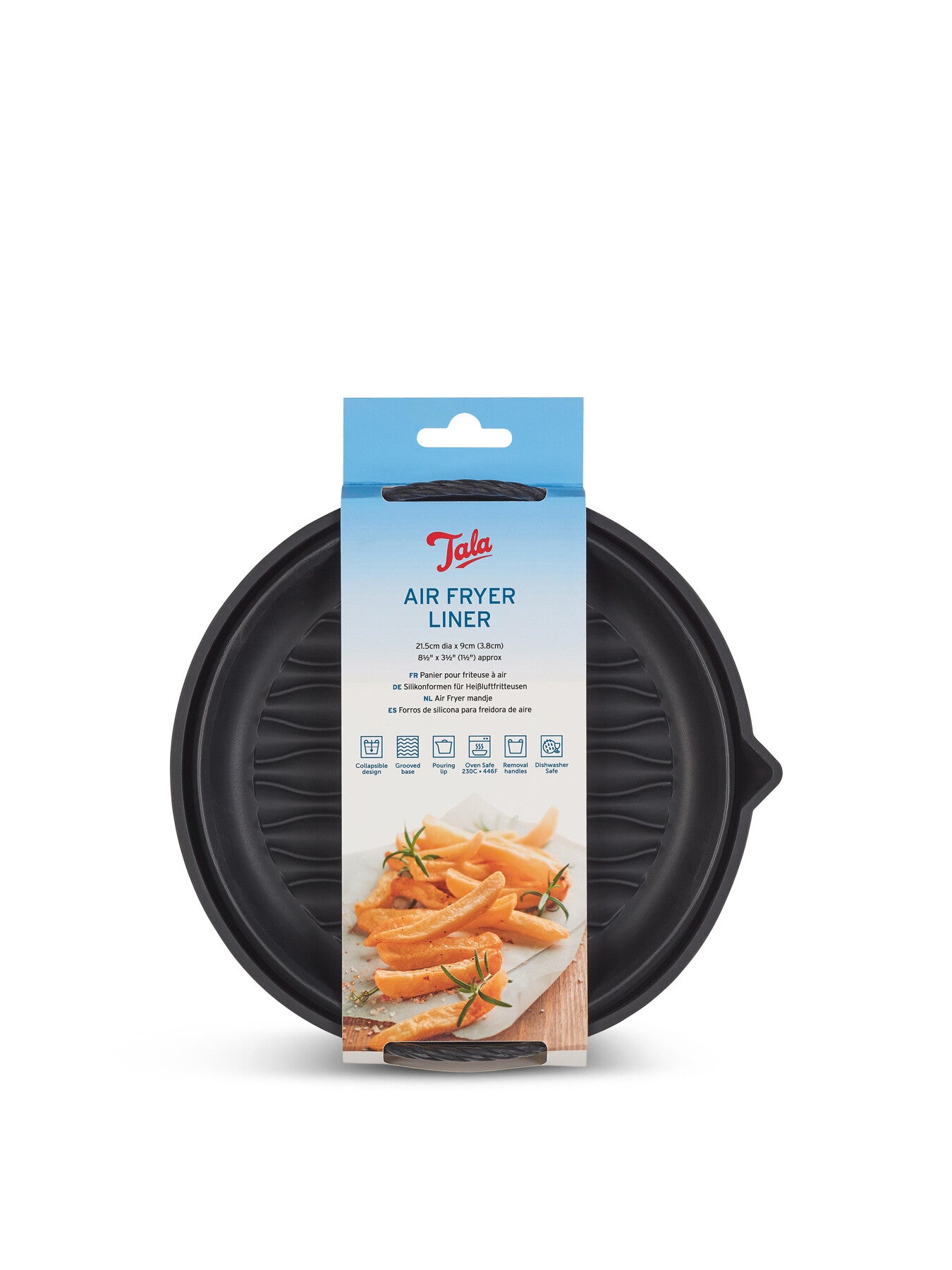 Round Collapsible Silicone Air Fryer Liner