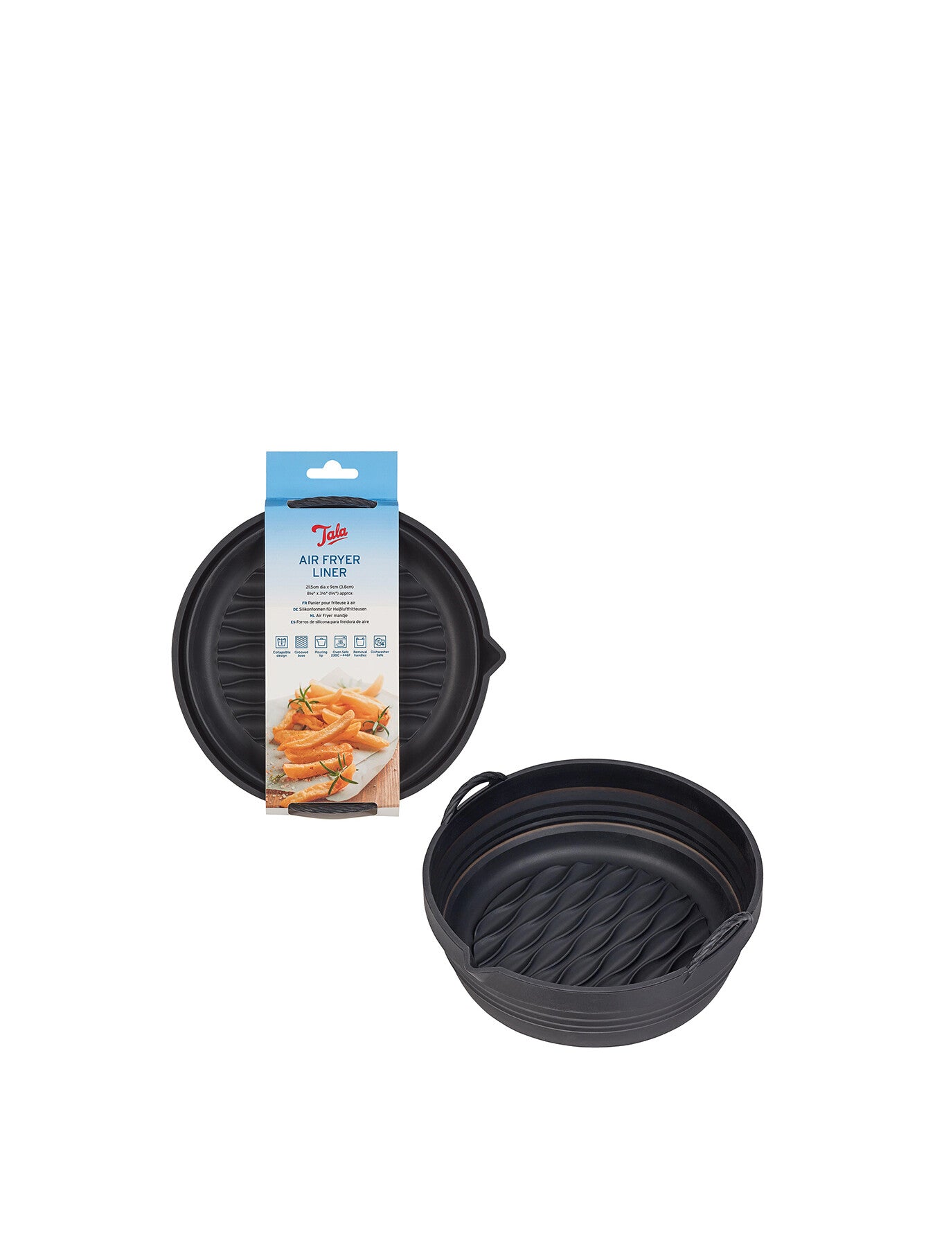 Round Collapsible Silicone Air Fryer Liner