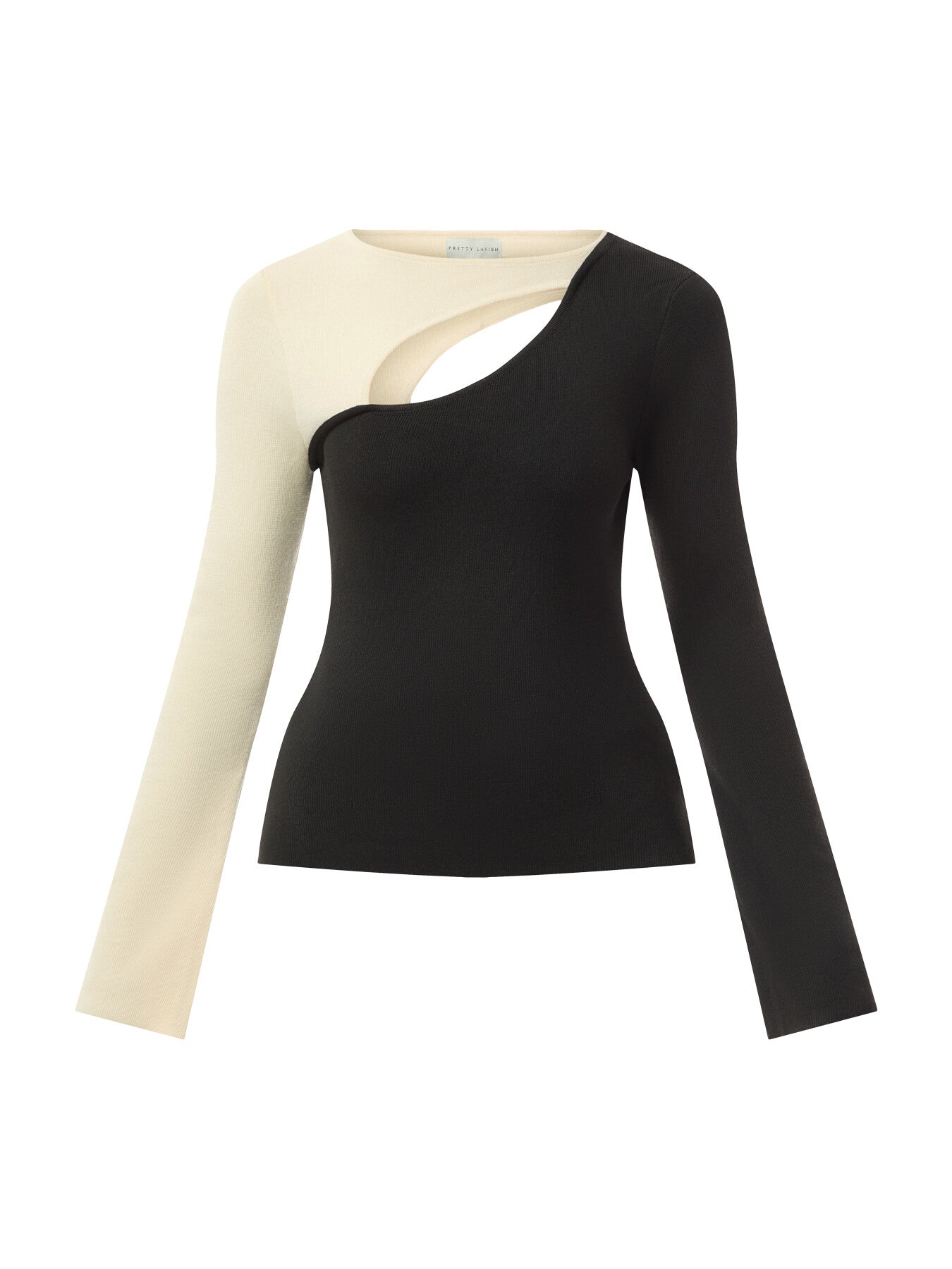 Brogan Contrast Knit Top