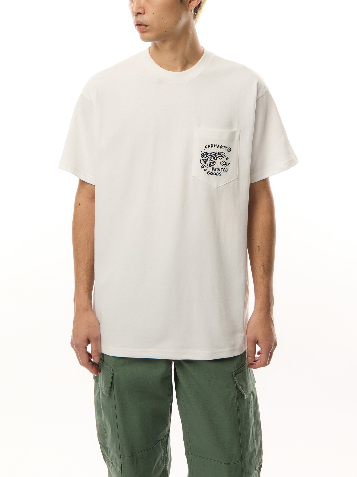 Fragments Short Sleeve Pocket T Shirt