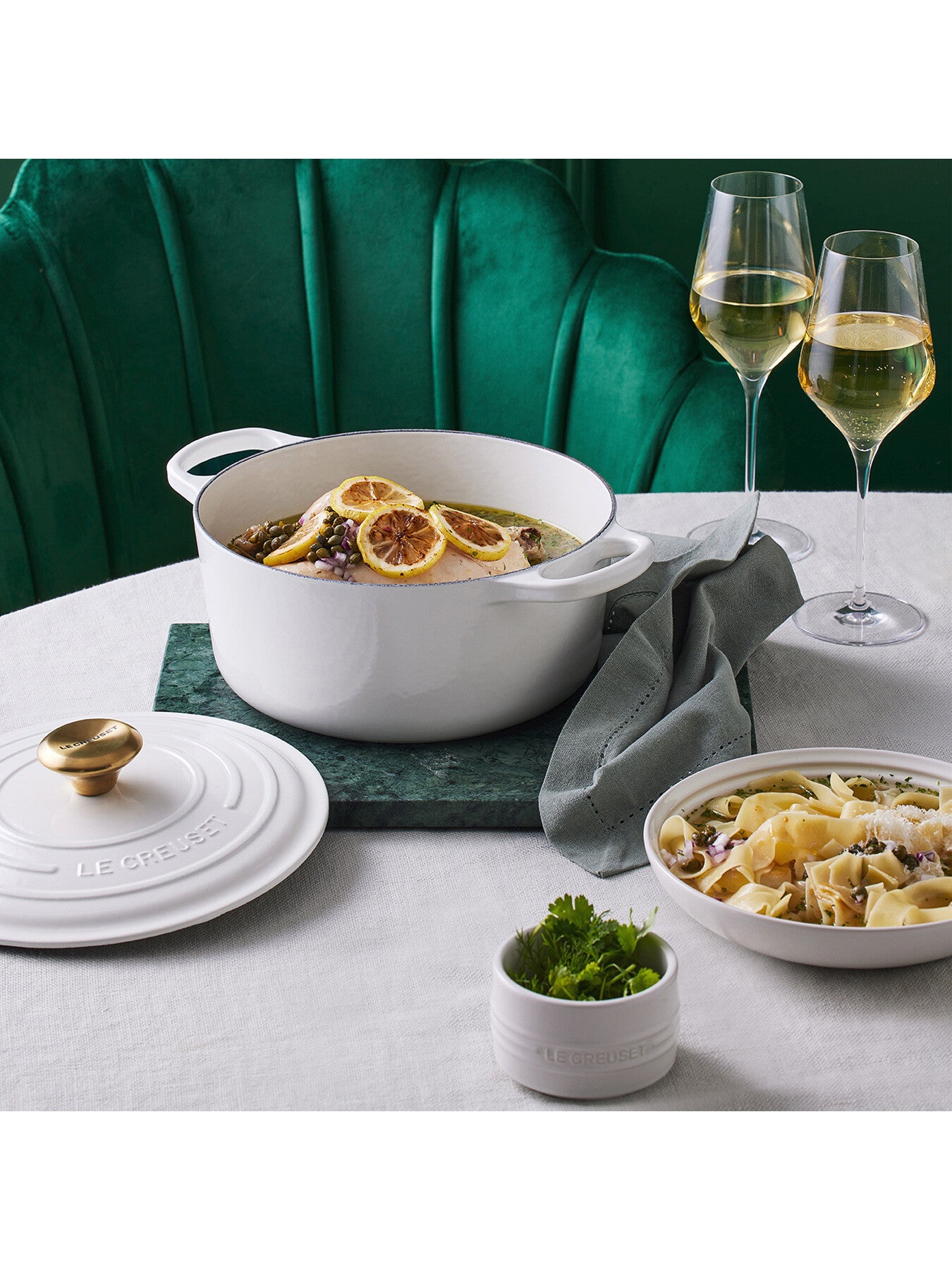 Cast Iron Round Casserole 24cm