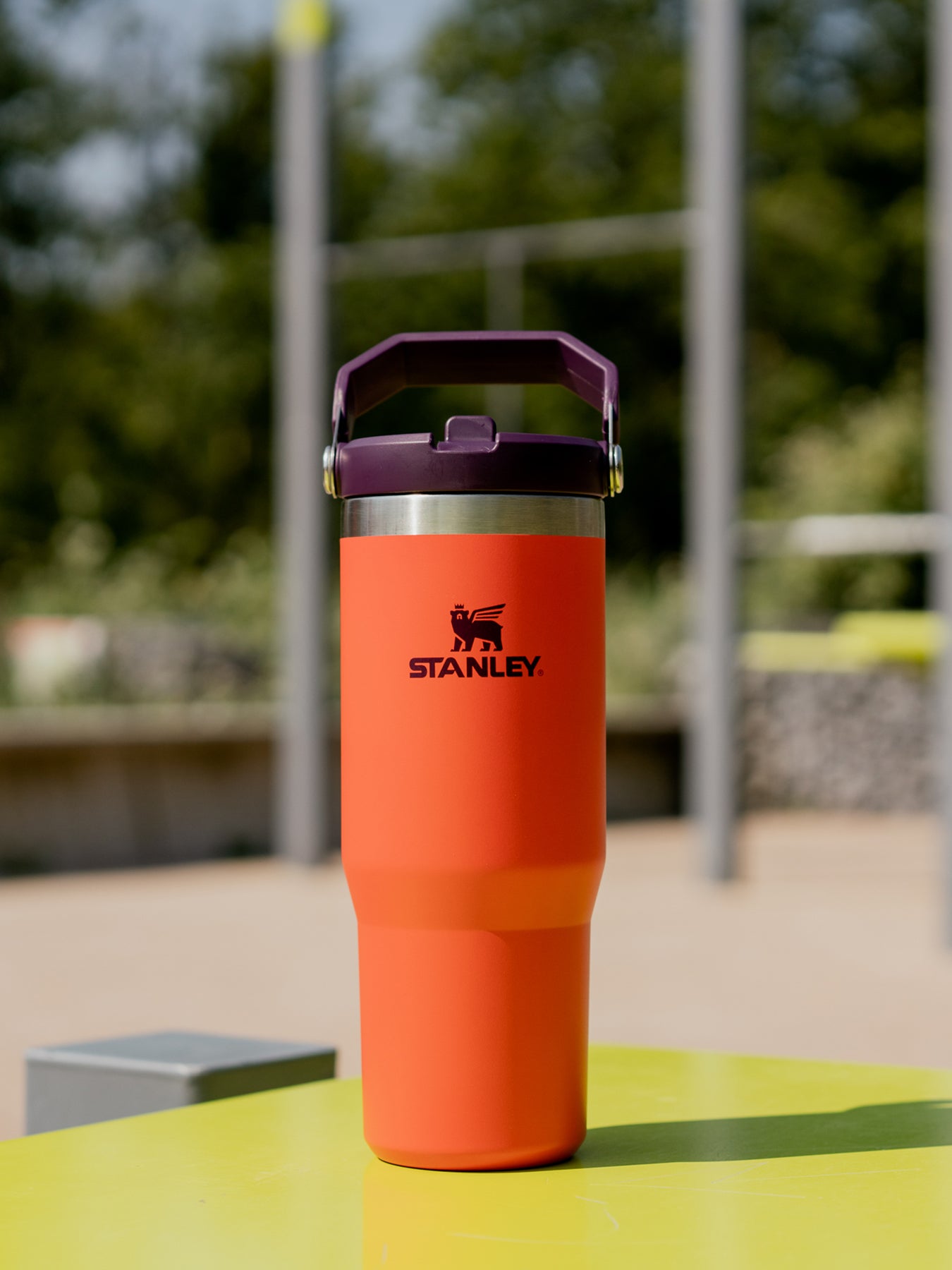 The IceFlow Flip Straw Tumbler