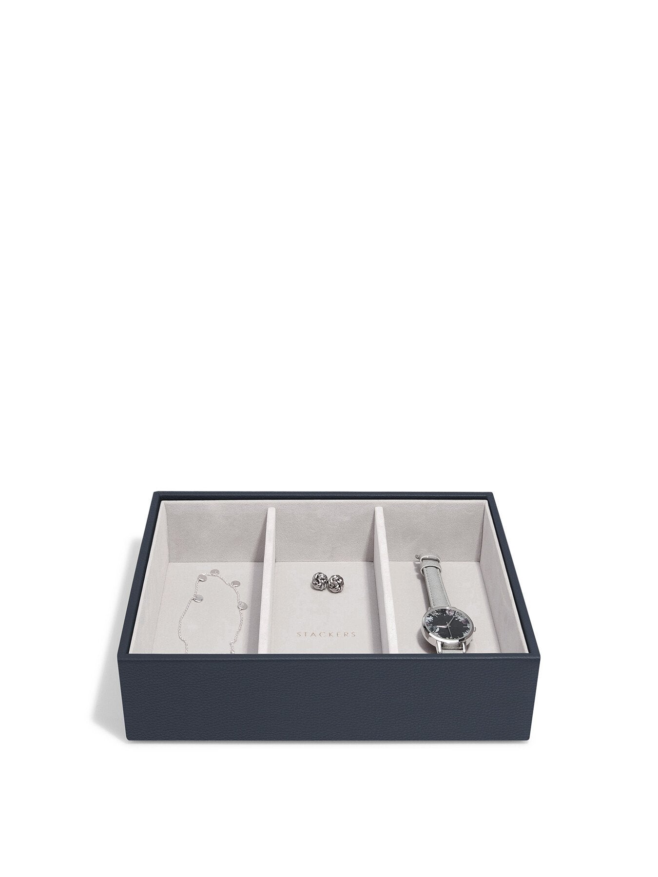 Classic Set of 2 Jewellery Box Navy
