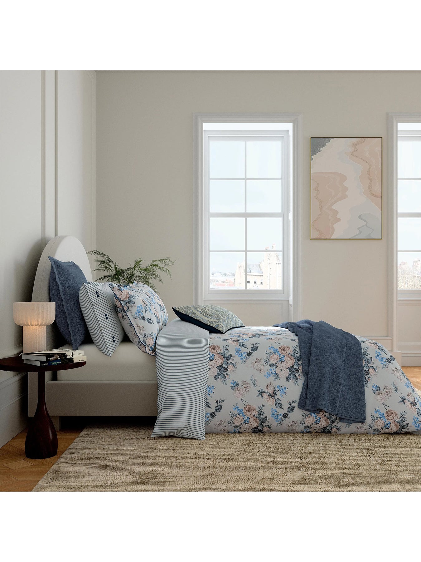 Delphine Cover Set Blue