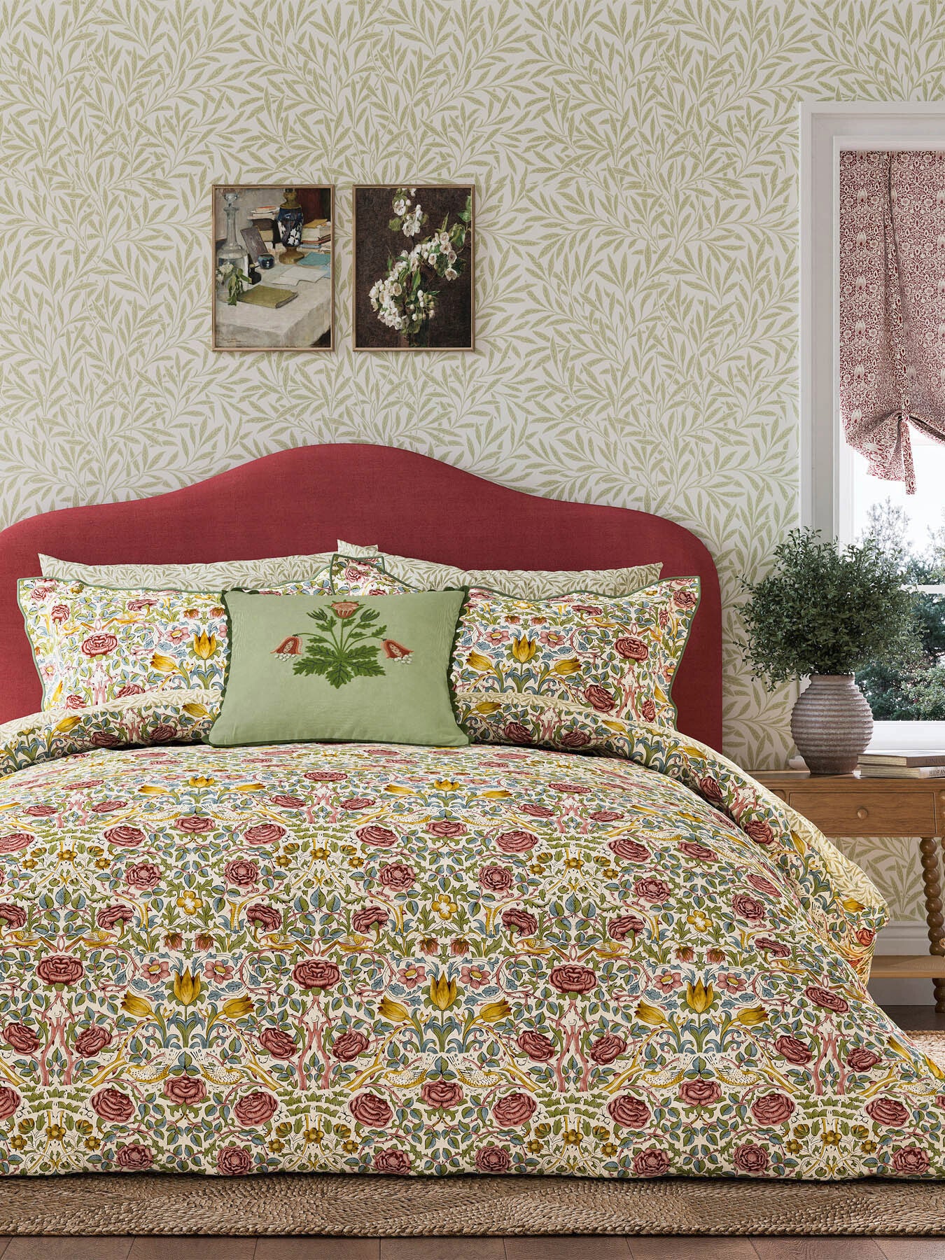 Morris & Co X Rose Cover Set