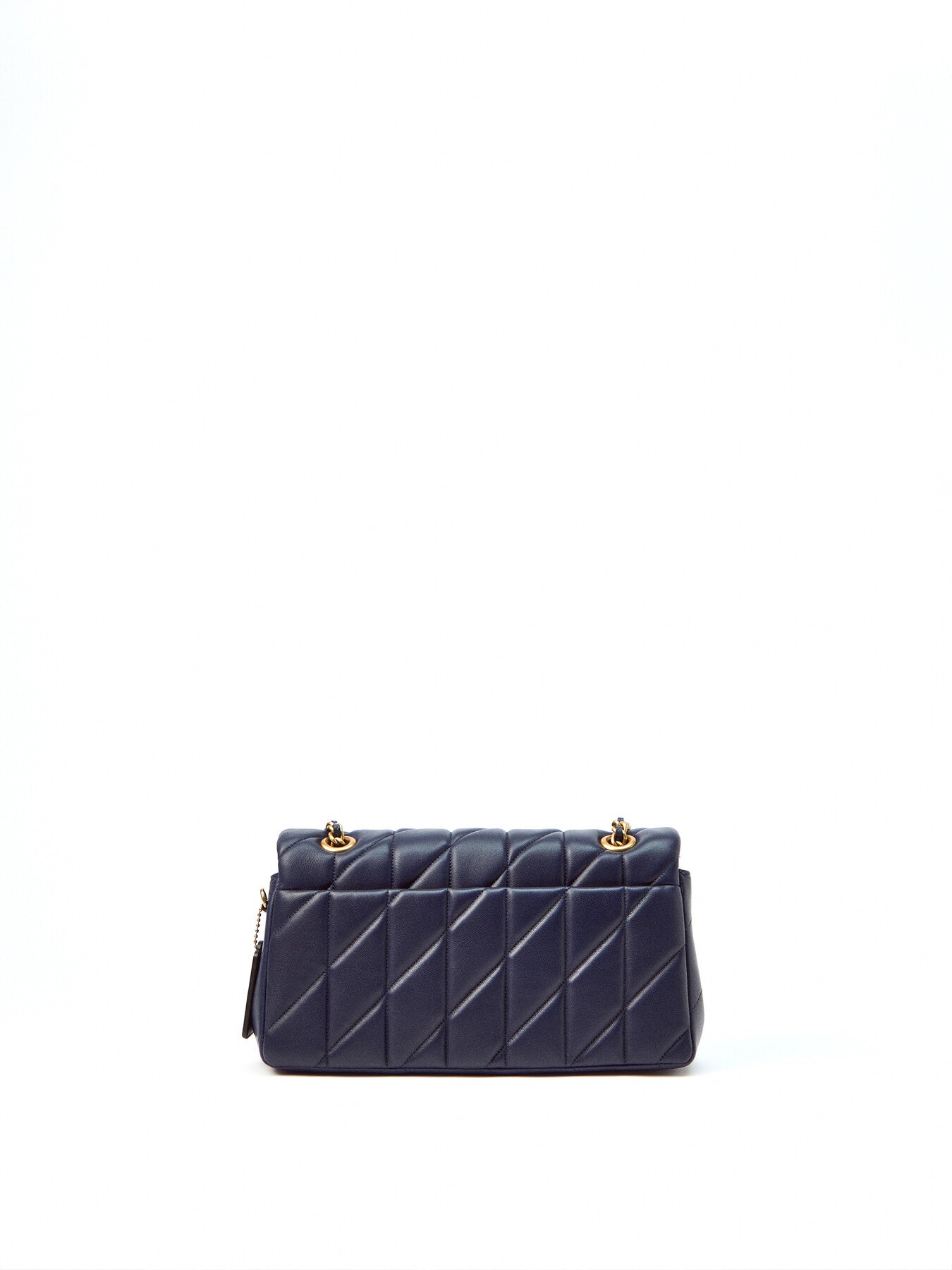 Quilted Tabby Shoulder Bag 26 Dark Navy