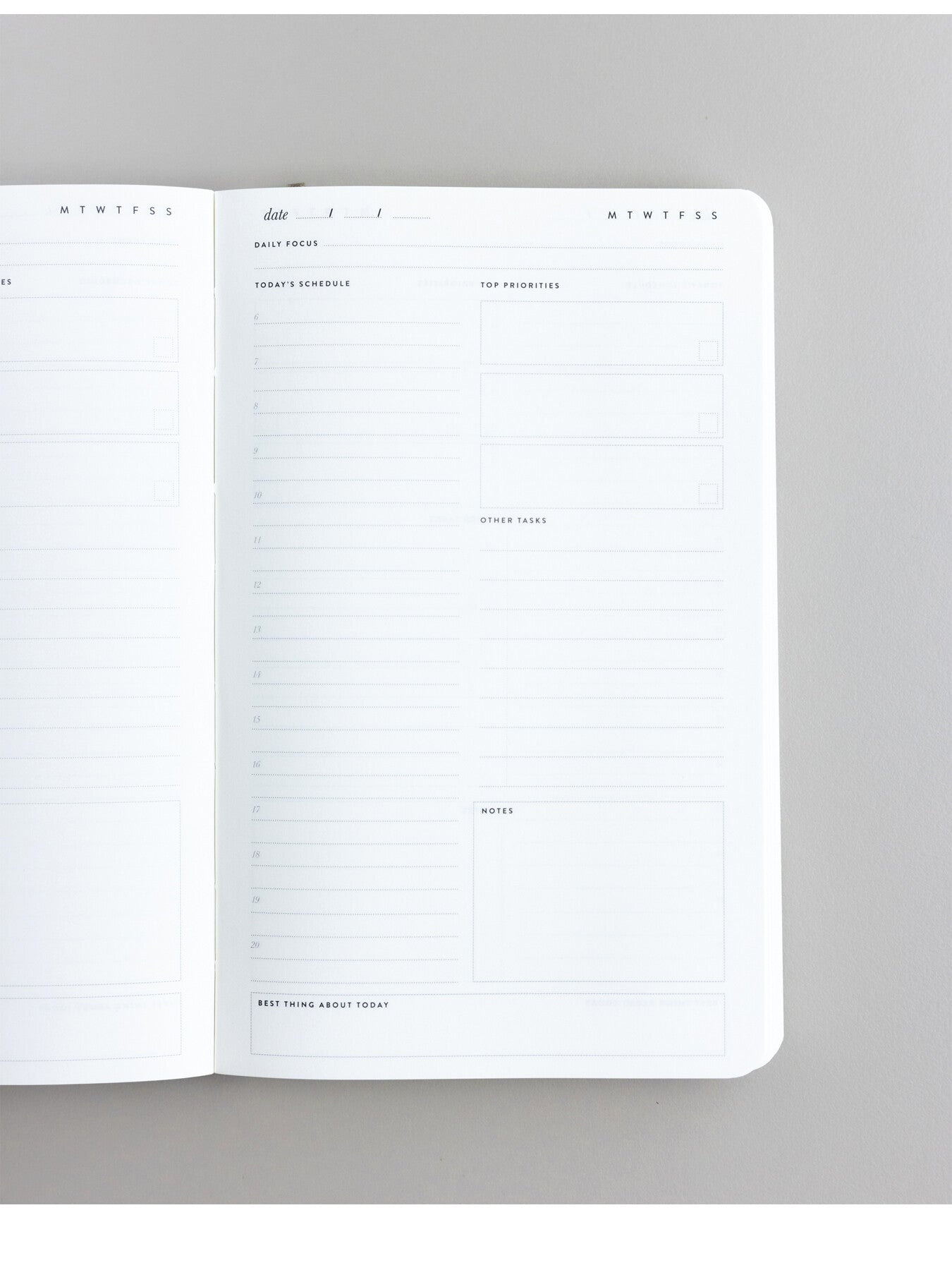 The Daily Undated Planner