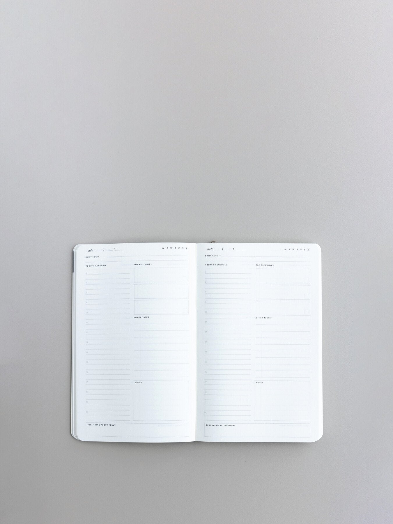 The Daily Undated Planner